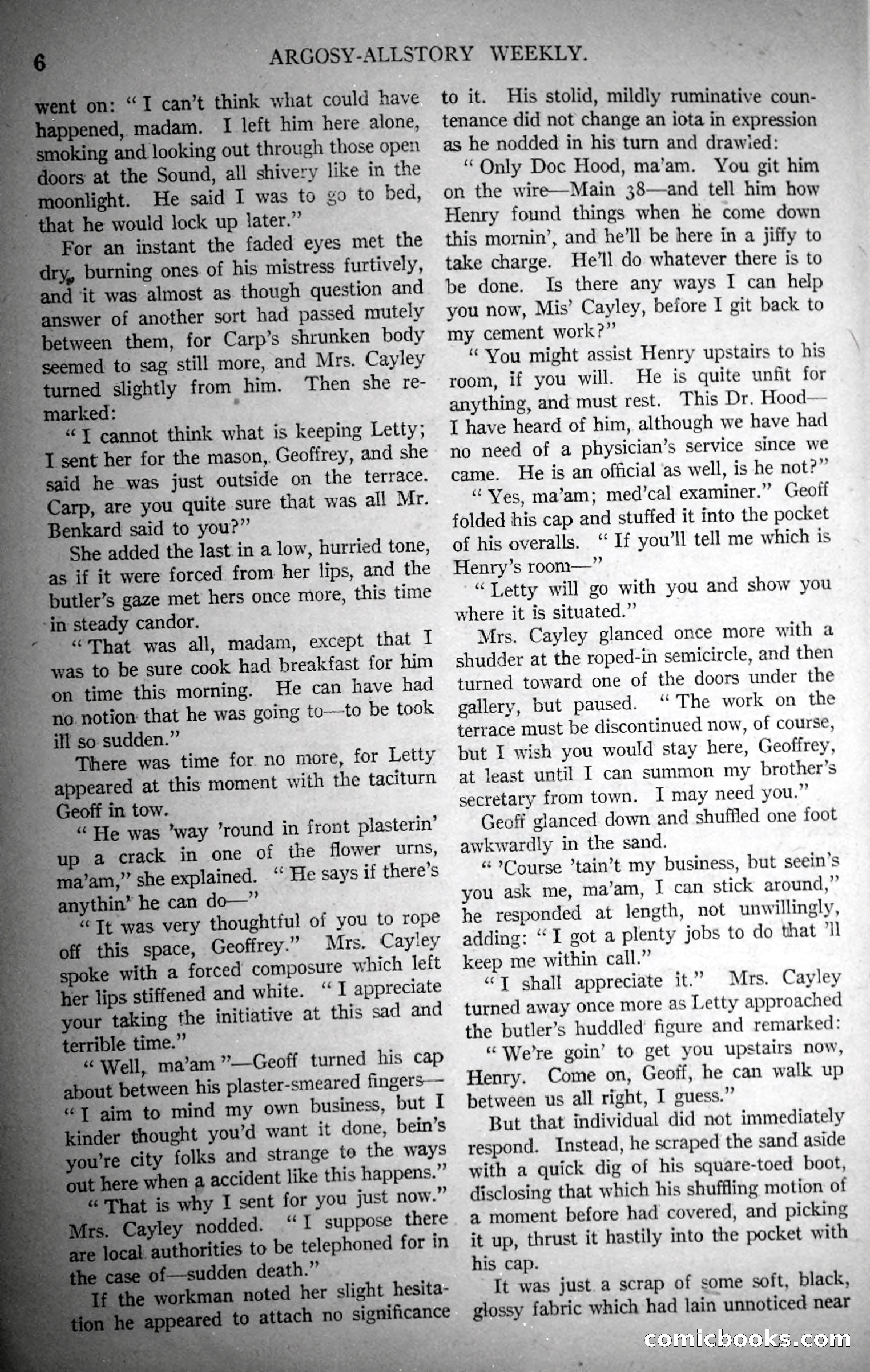 Argosy, Vol. 147, No. 1 — page 20 of 180