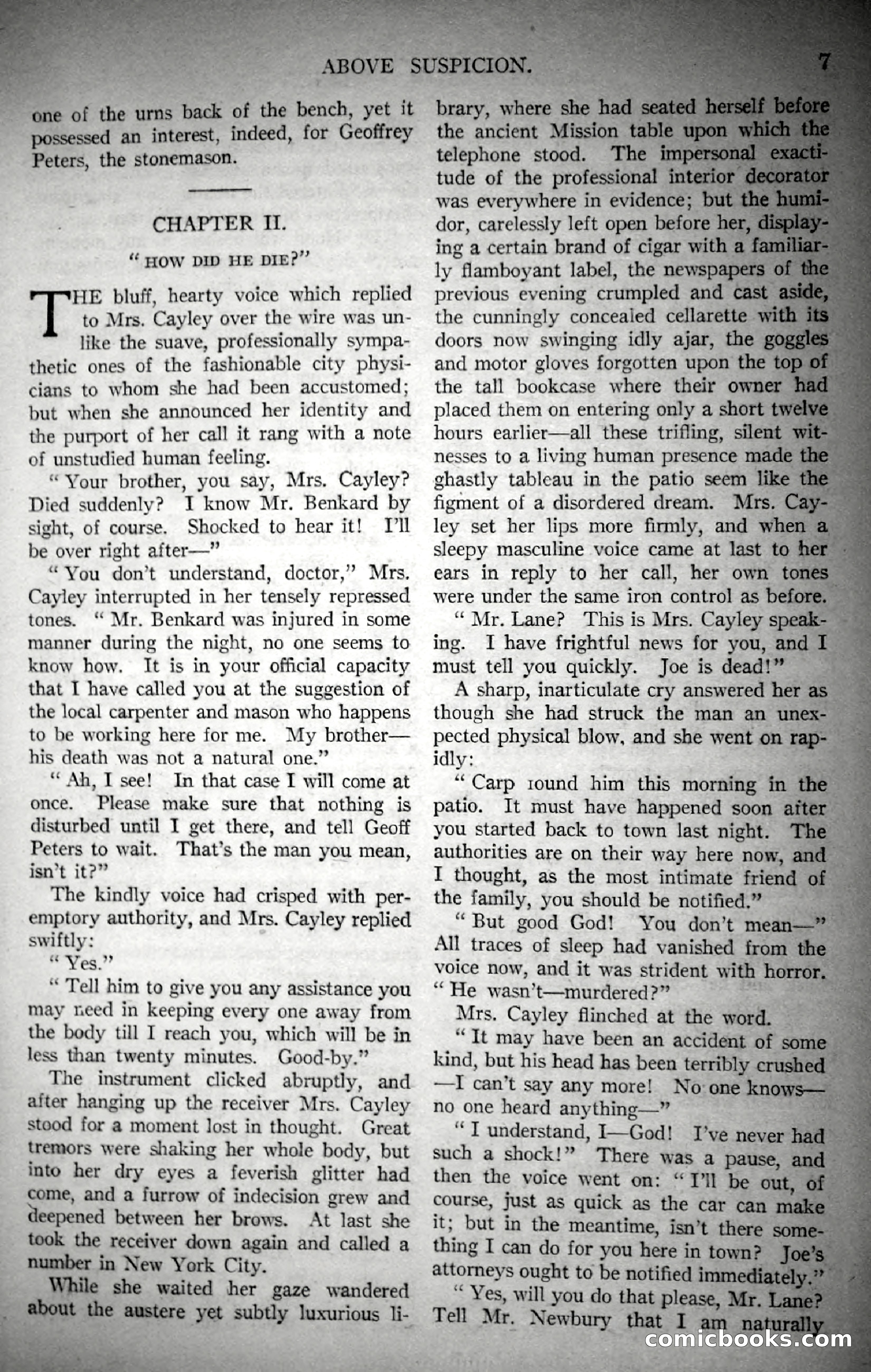 Argosy, Vol. 147, No. 1 — page 21 of 180