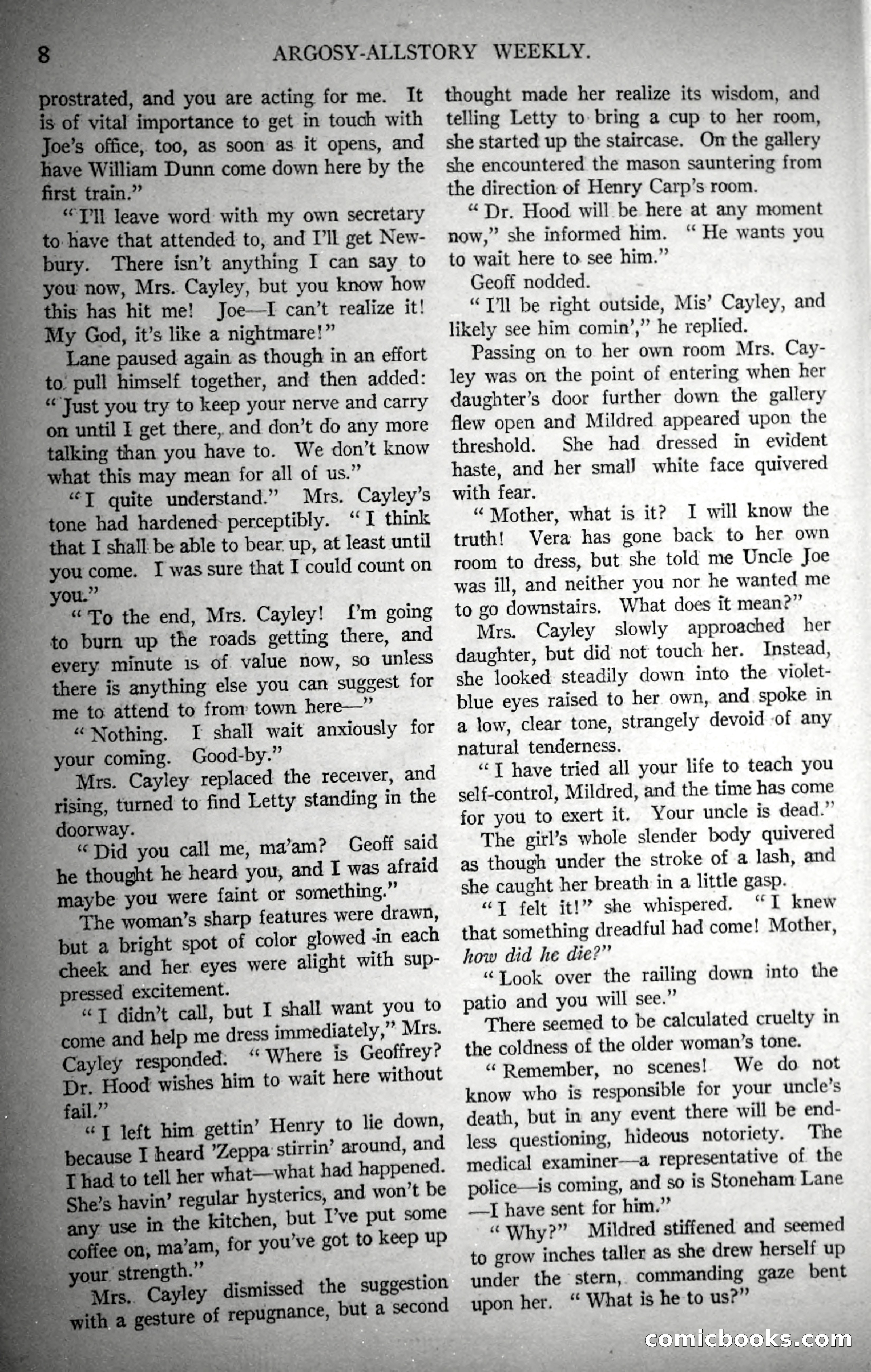 Argosy, Vol. 147, No. 1 — page 22 of 180