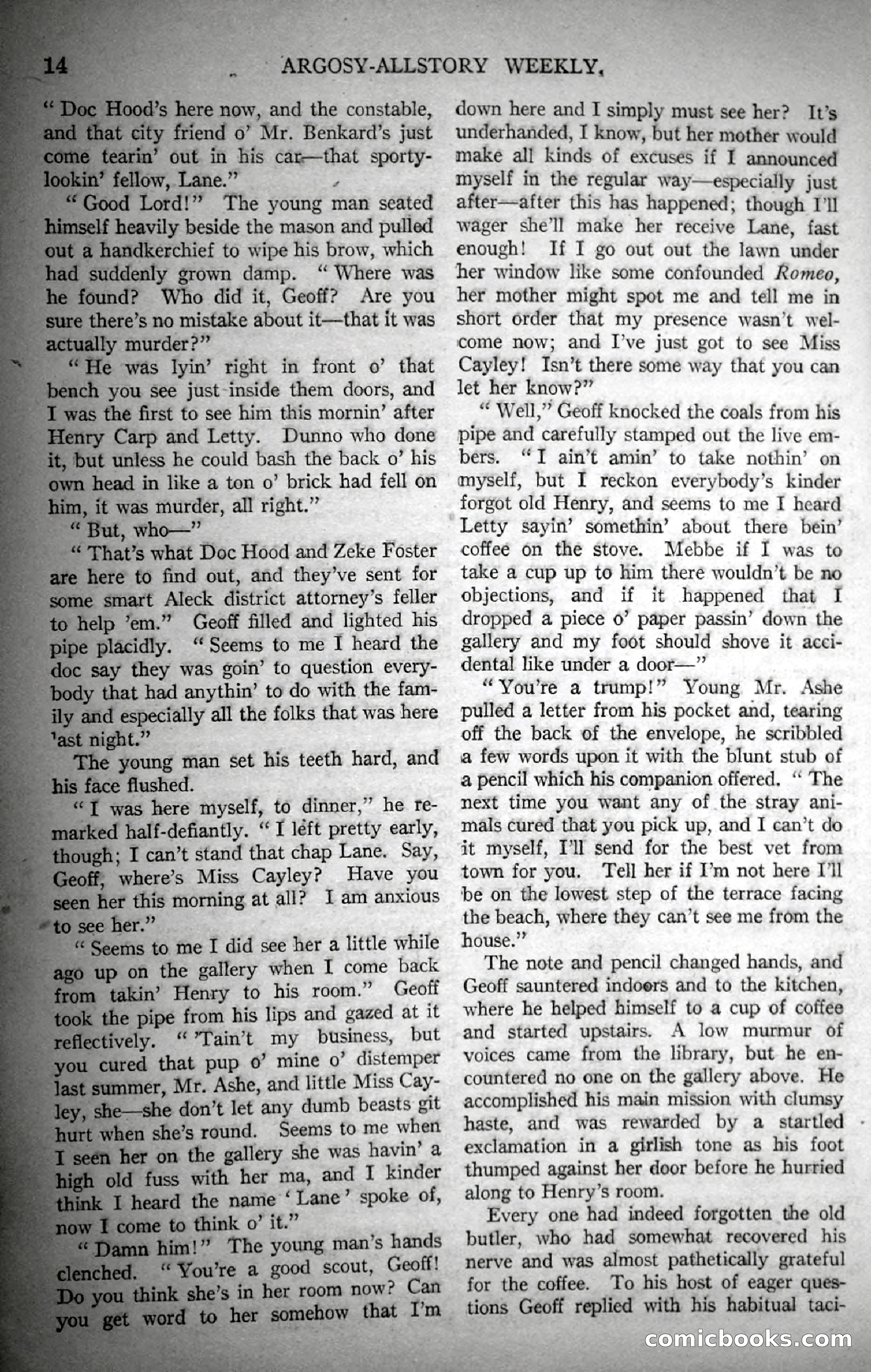 Argosy, Vol. 147, No. 1 — page 28 of 180