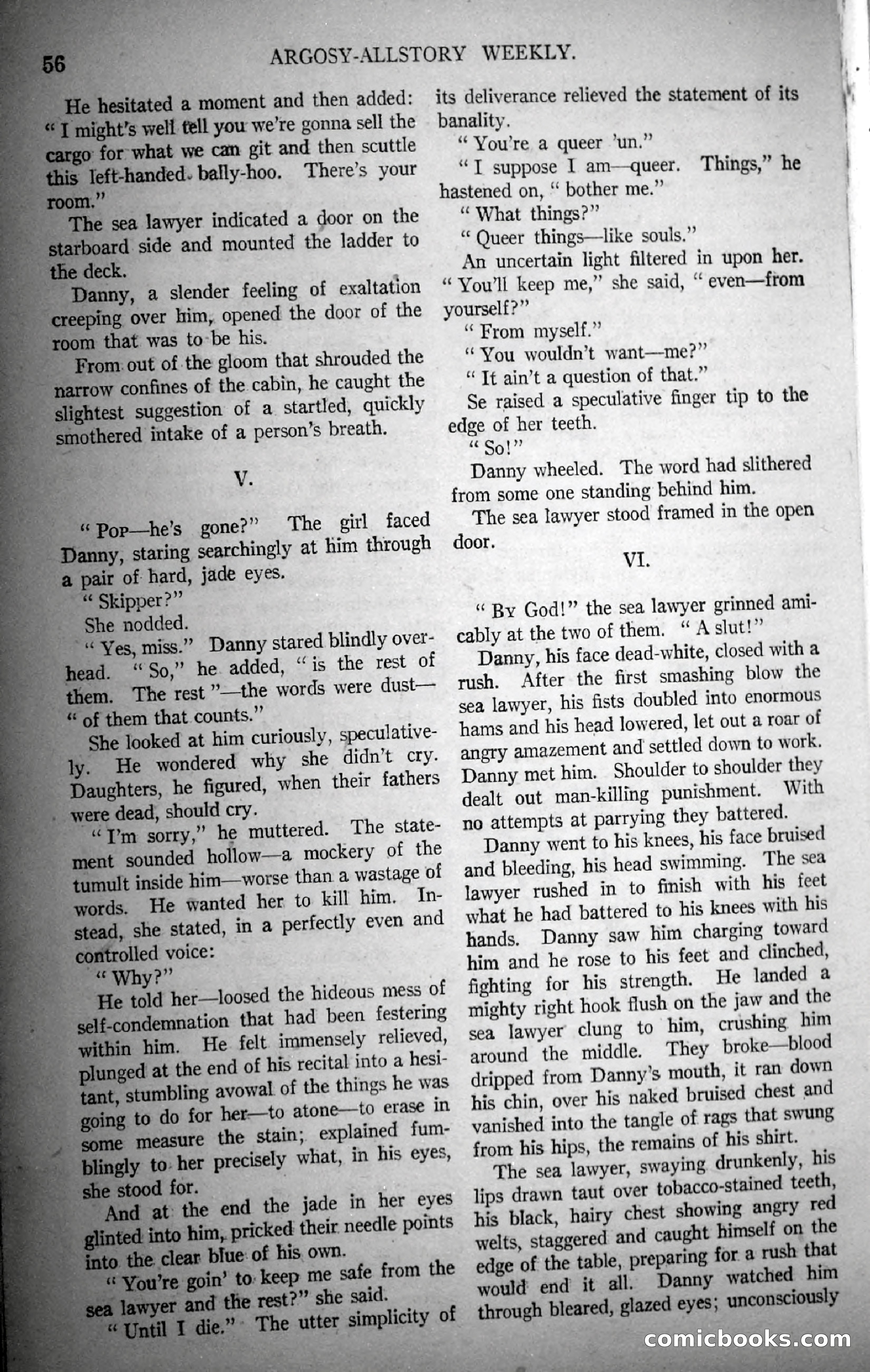 Argosy, Vol. 147, No. 1 — page 70 of 180