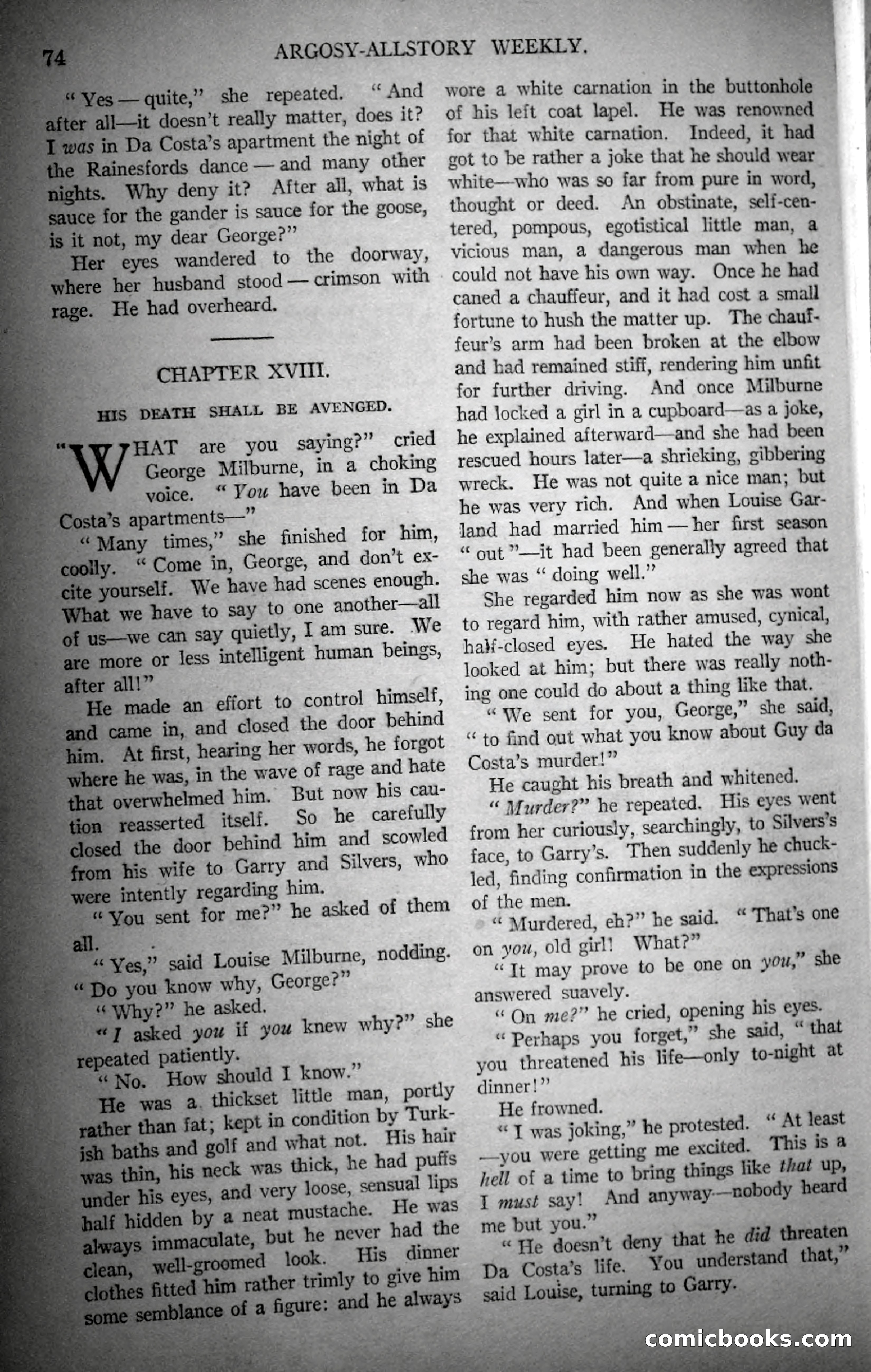 Argosy, Vol. 147, No. 1 — page 88 of 180
