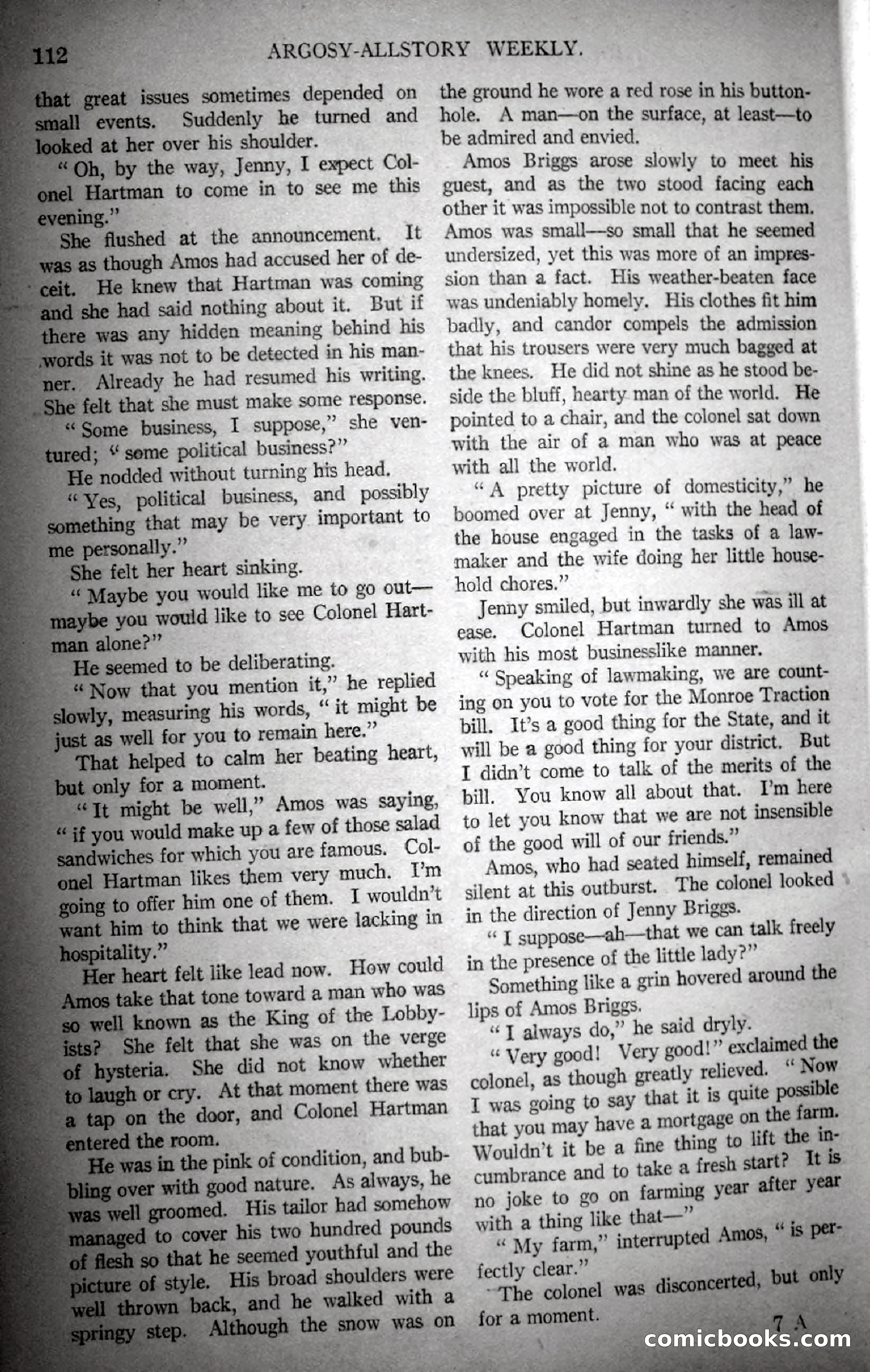 Argosy, Vol. 147, No. 1 — page 126 of 180