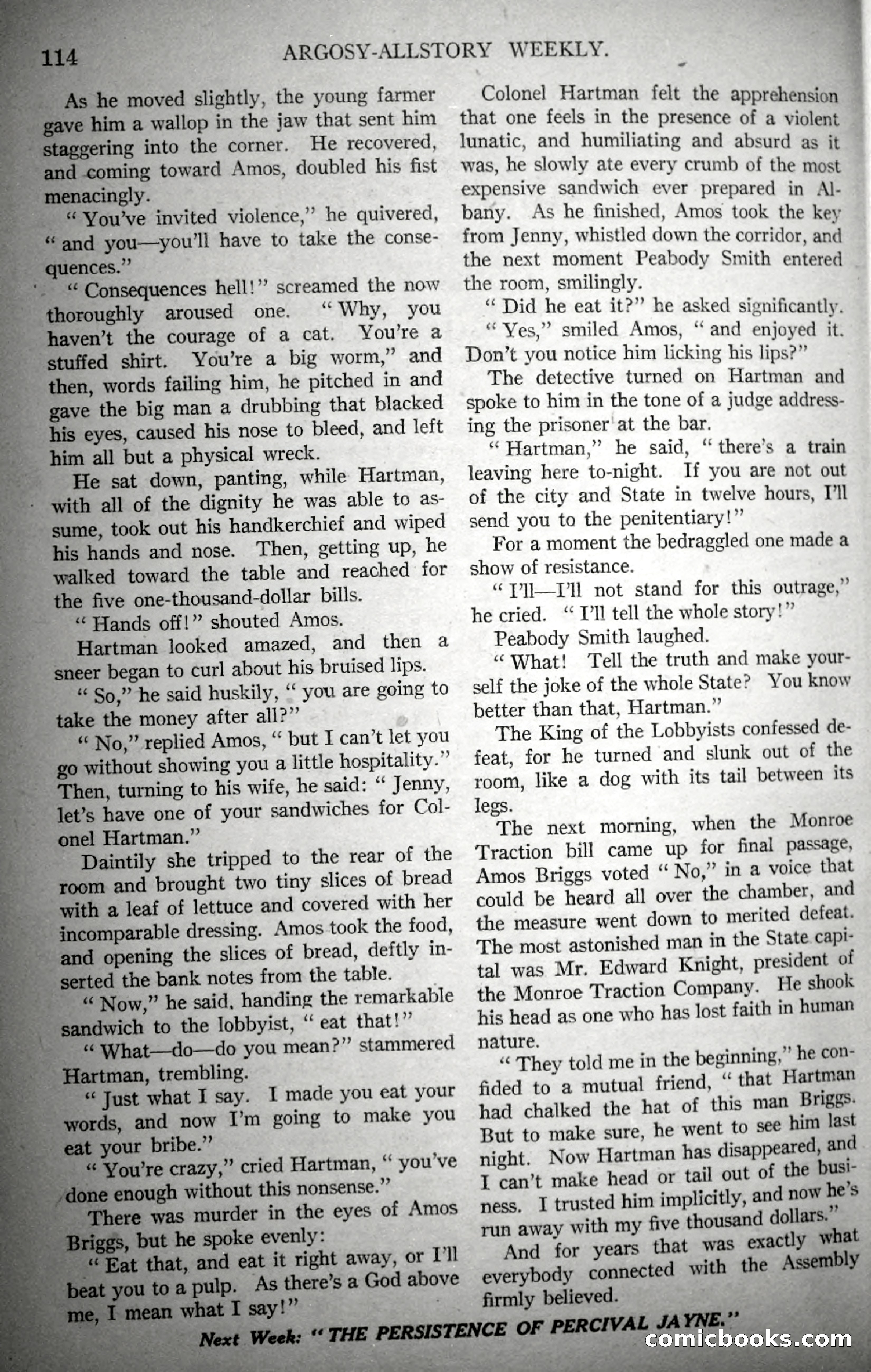 Argosy, Vol. 147, No. 1 — page 128 of 180
