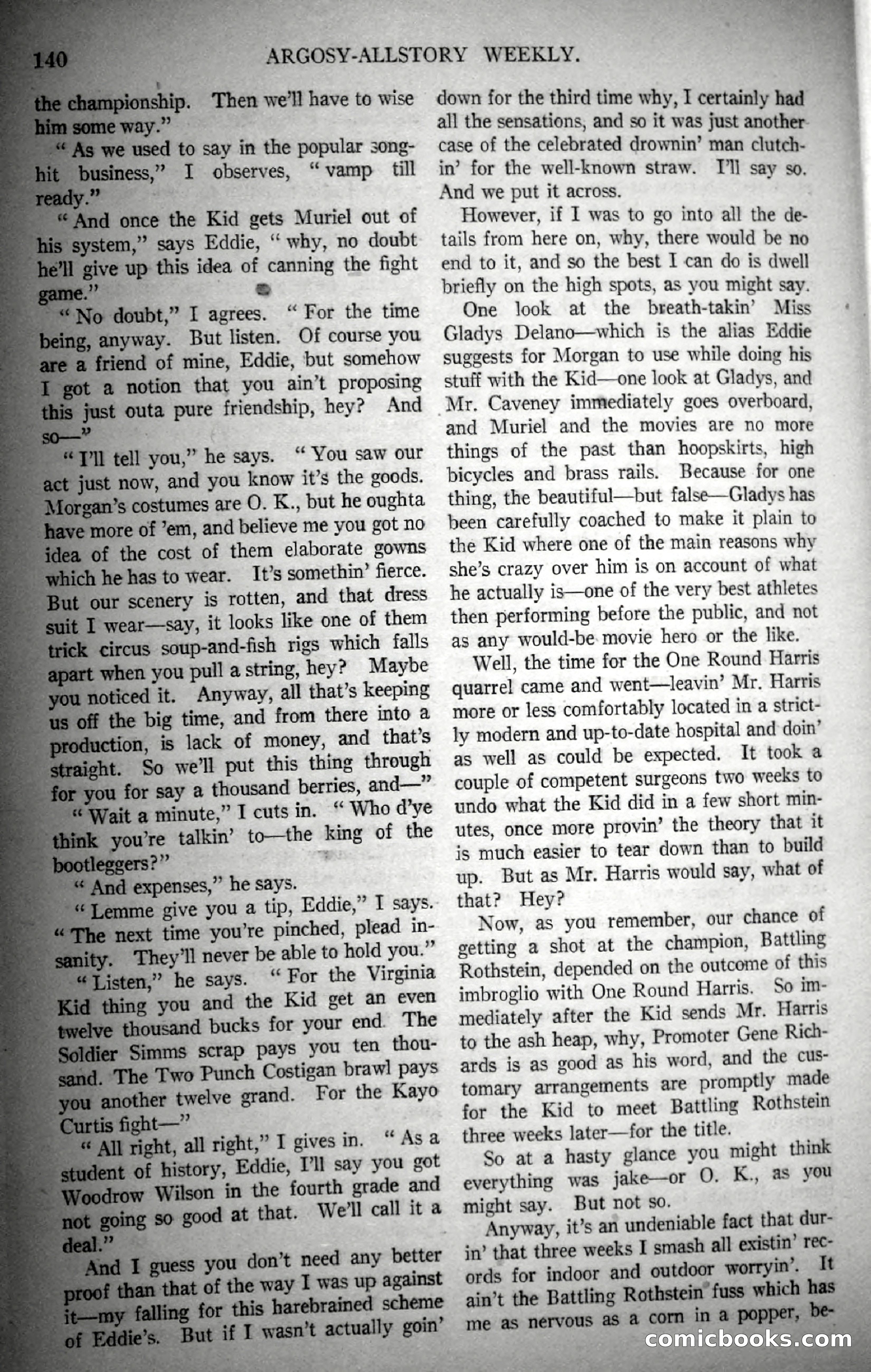 Argosy, Vol. 147, No. 1 — page 154 of 180