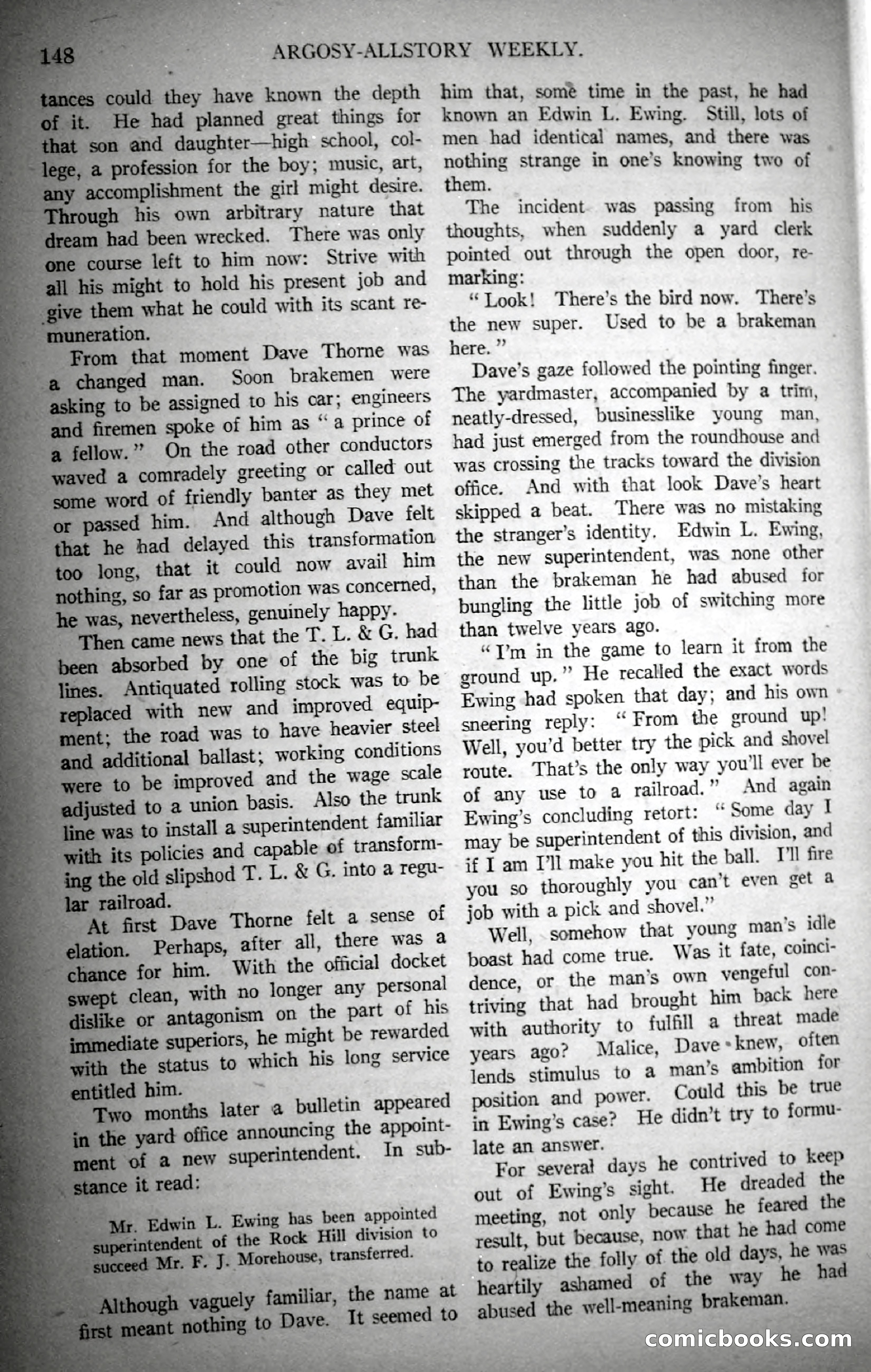 Argosy, Vol. 147, No. 1 — page 162 of 180