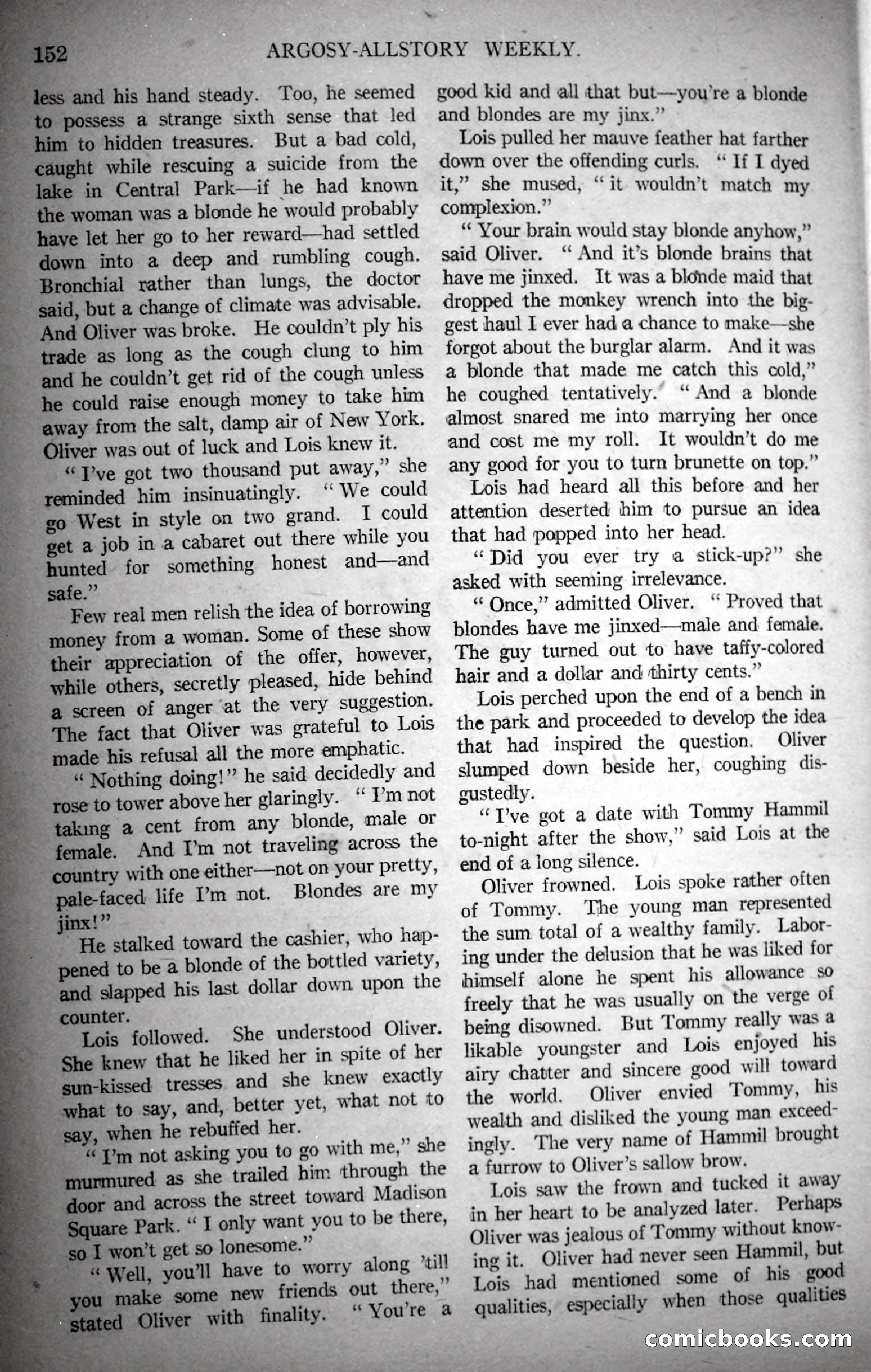Argosy, Vol. 147, No. 1 — page 166 of 180