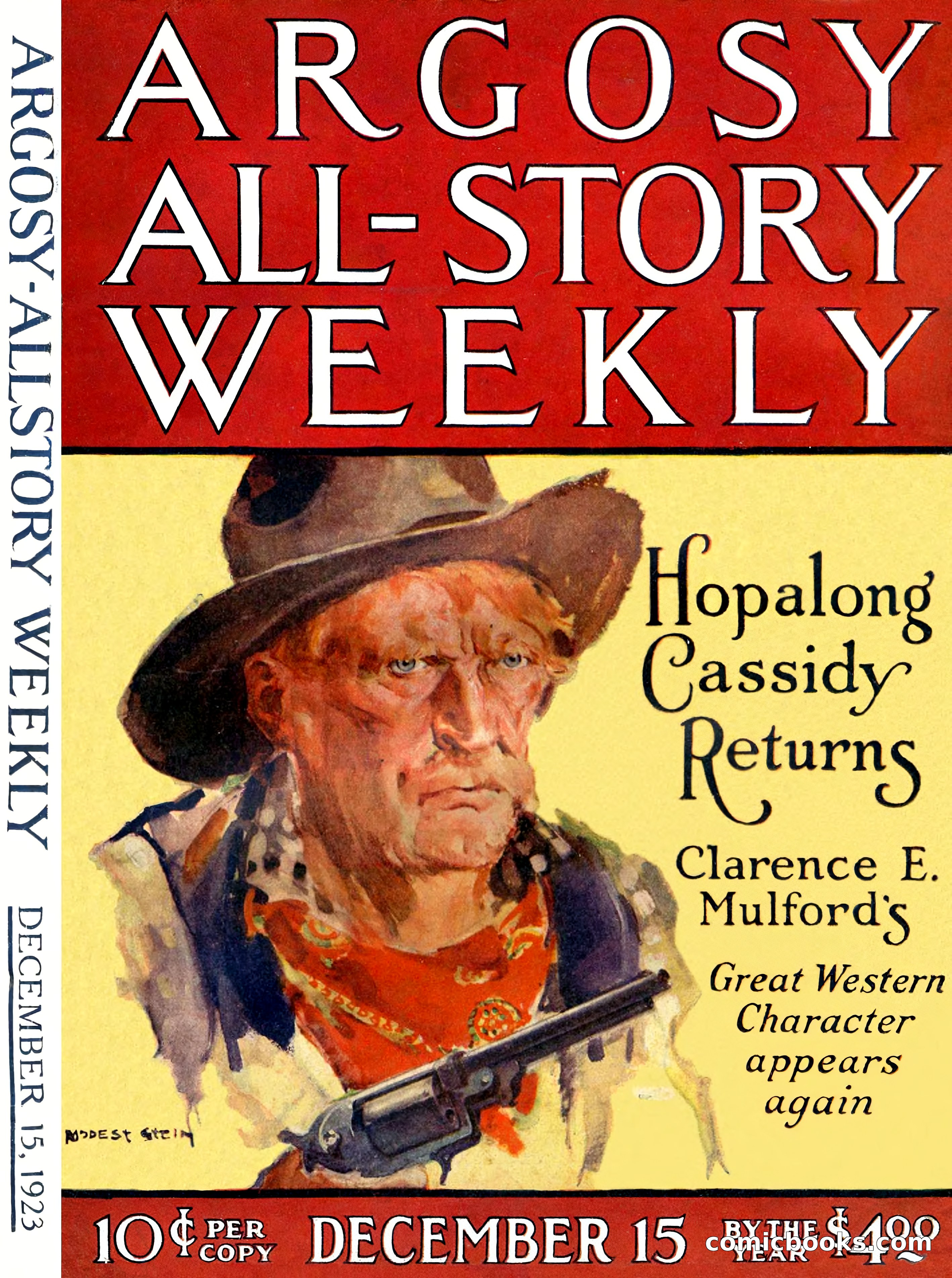 Argosy All-Story Weekly — Hopalong Cassidy Returns