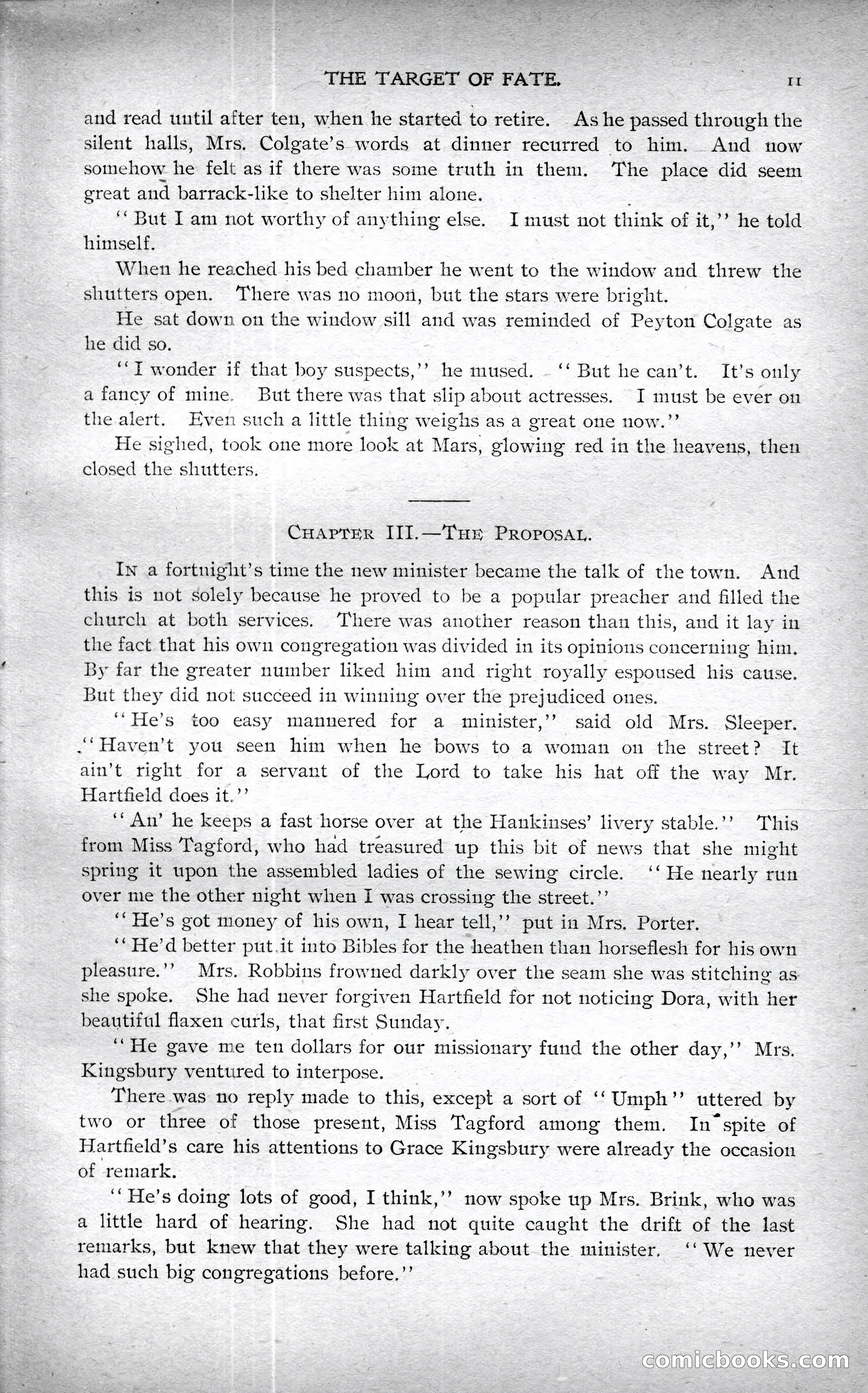 The Argosy, Vol. XXIV, No. 1 — page 11 of 192