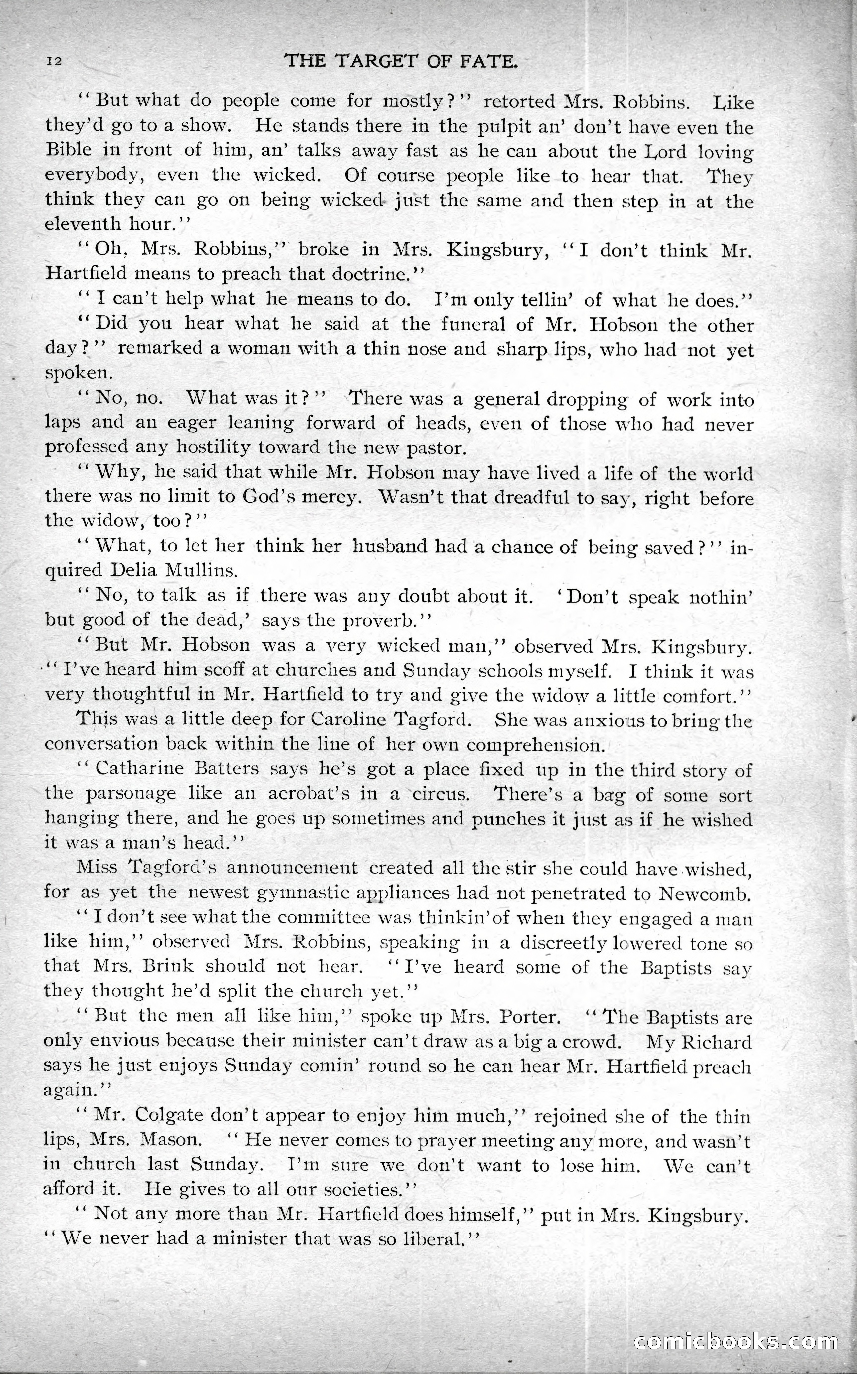 The Argosy, Vol. XXIV, No. 1 — page 12 of 192