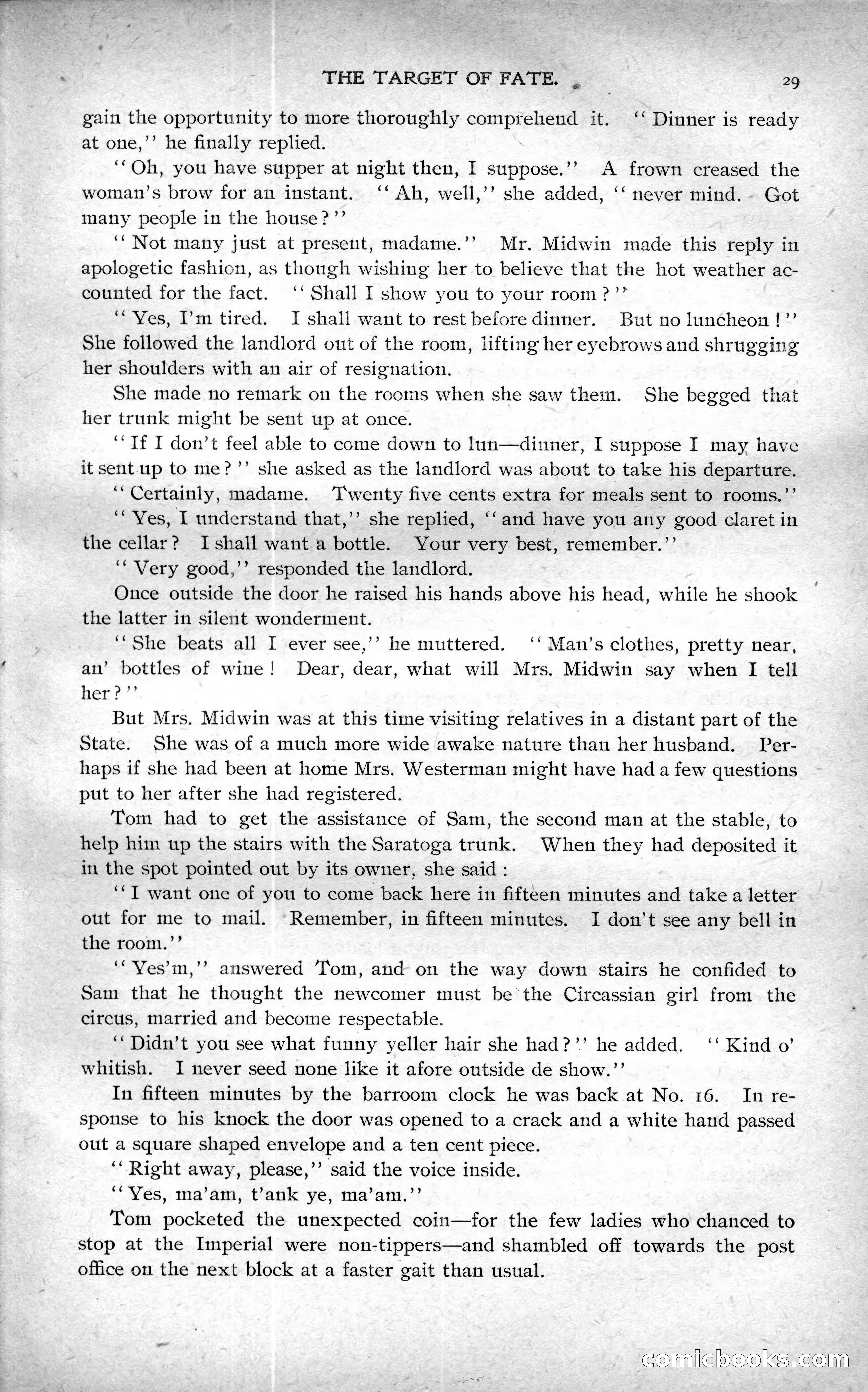 The Argosy, Vol. XXIV, No. 1 — page 29 of 192