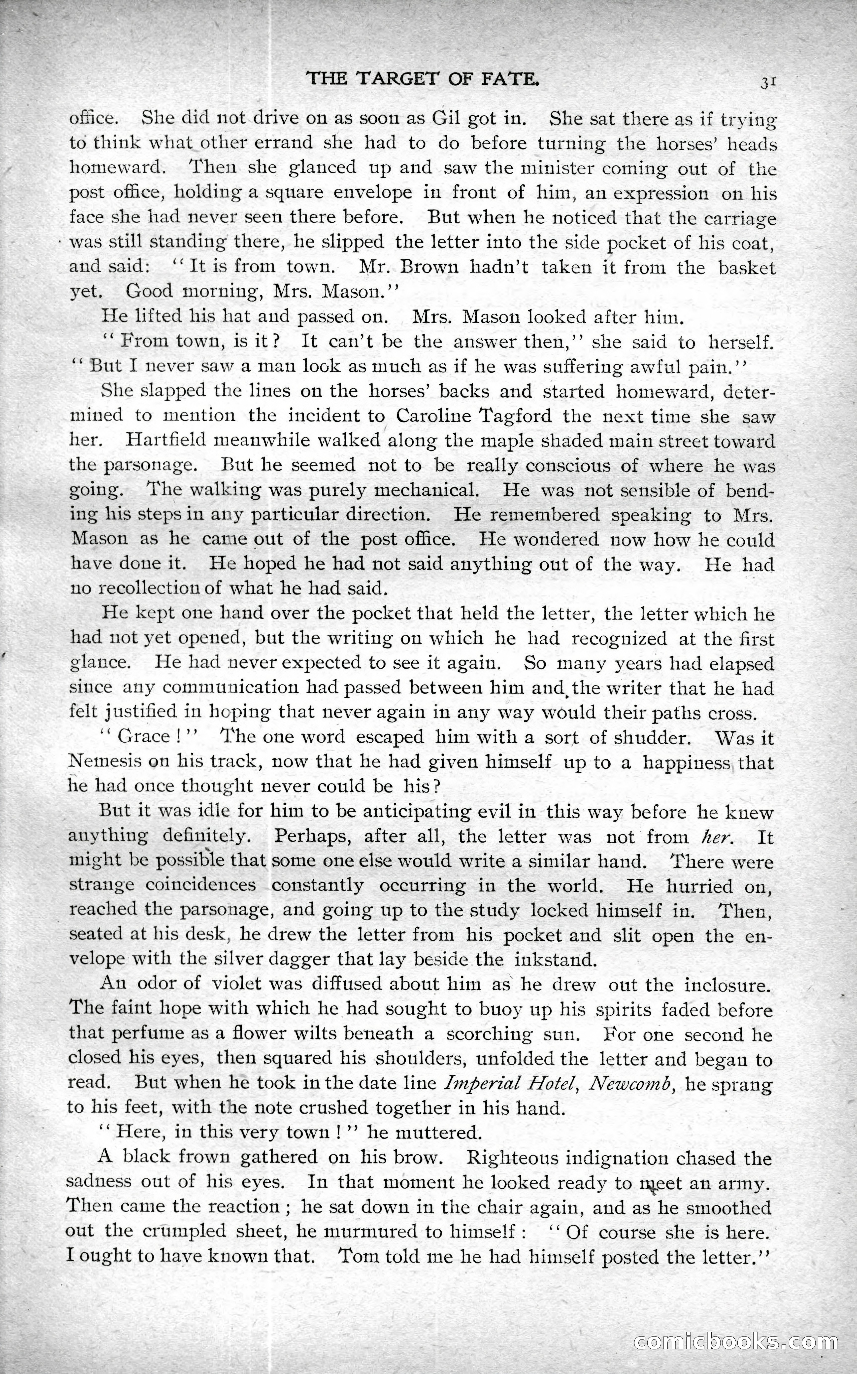 The Argosy, Vol. XXIV, No. 1 — page 31 of 192