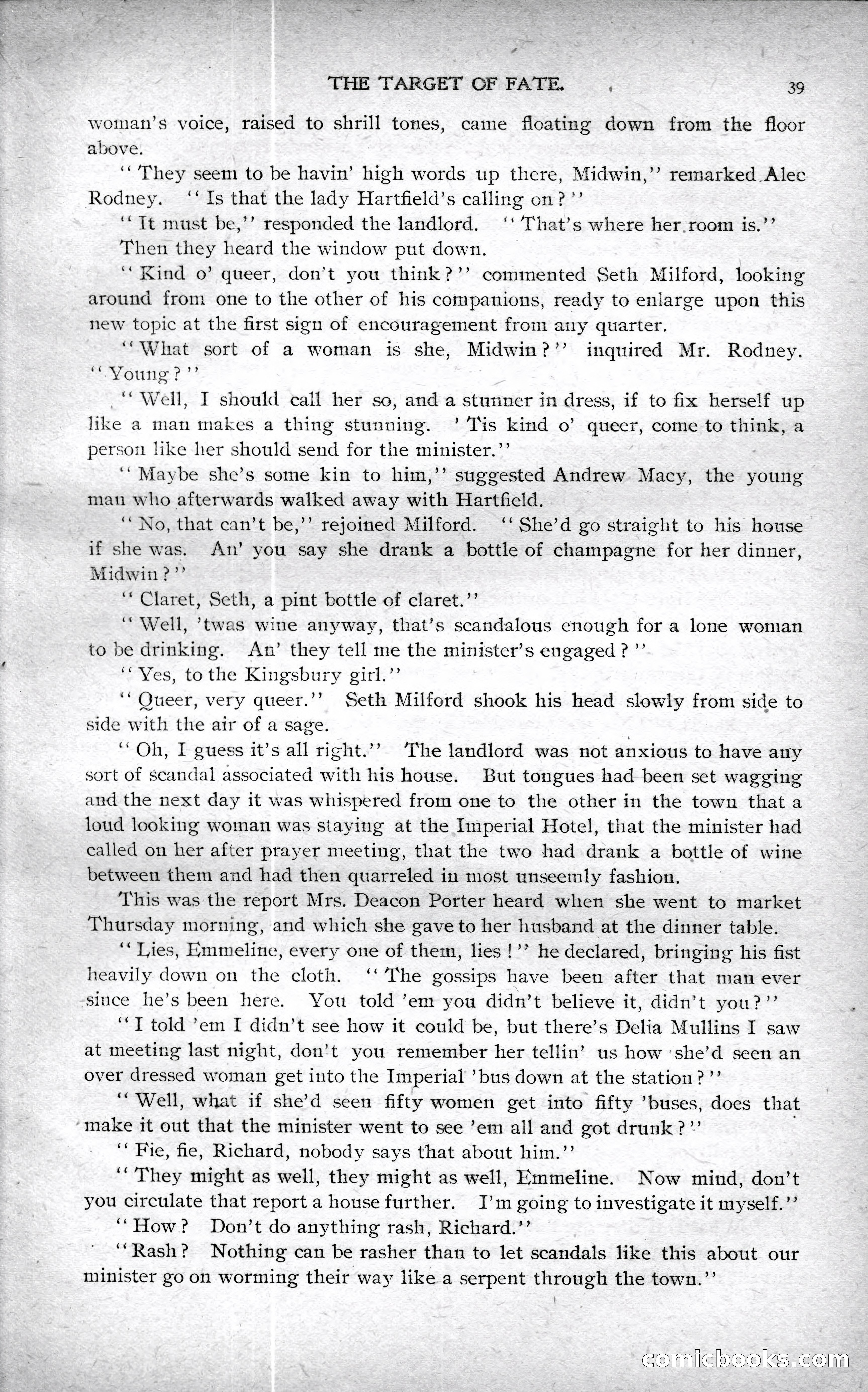 The Argosy, Vol. XXIV, No. 1 — page 39 of 192