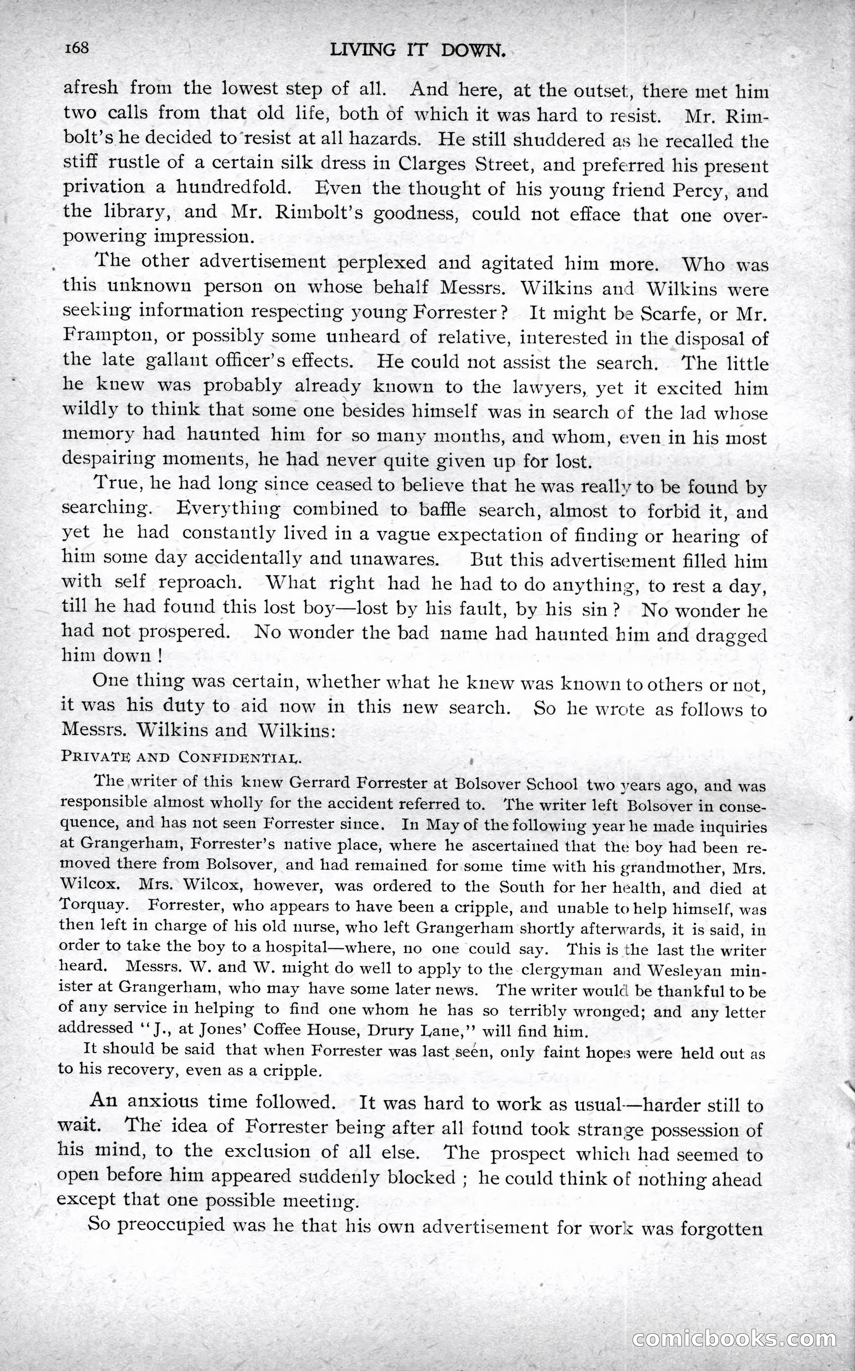 The Argosy, Vol. XXIV, No. 1 — page 168 of 192