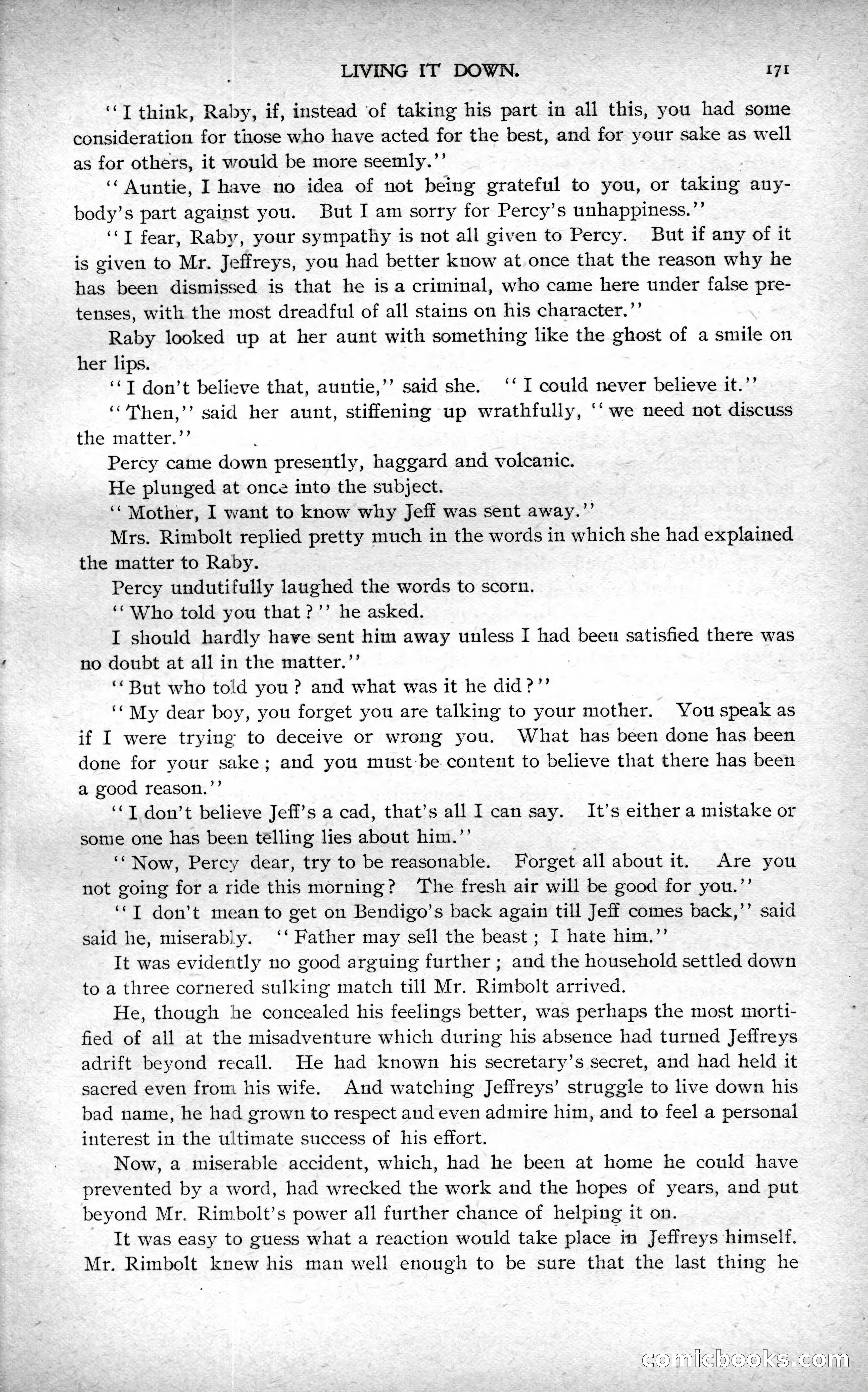 The Argosy, Vol. XXIV, No. 1 — page 171 of 192