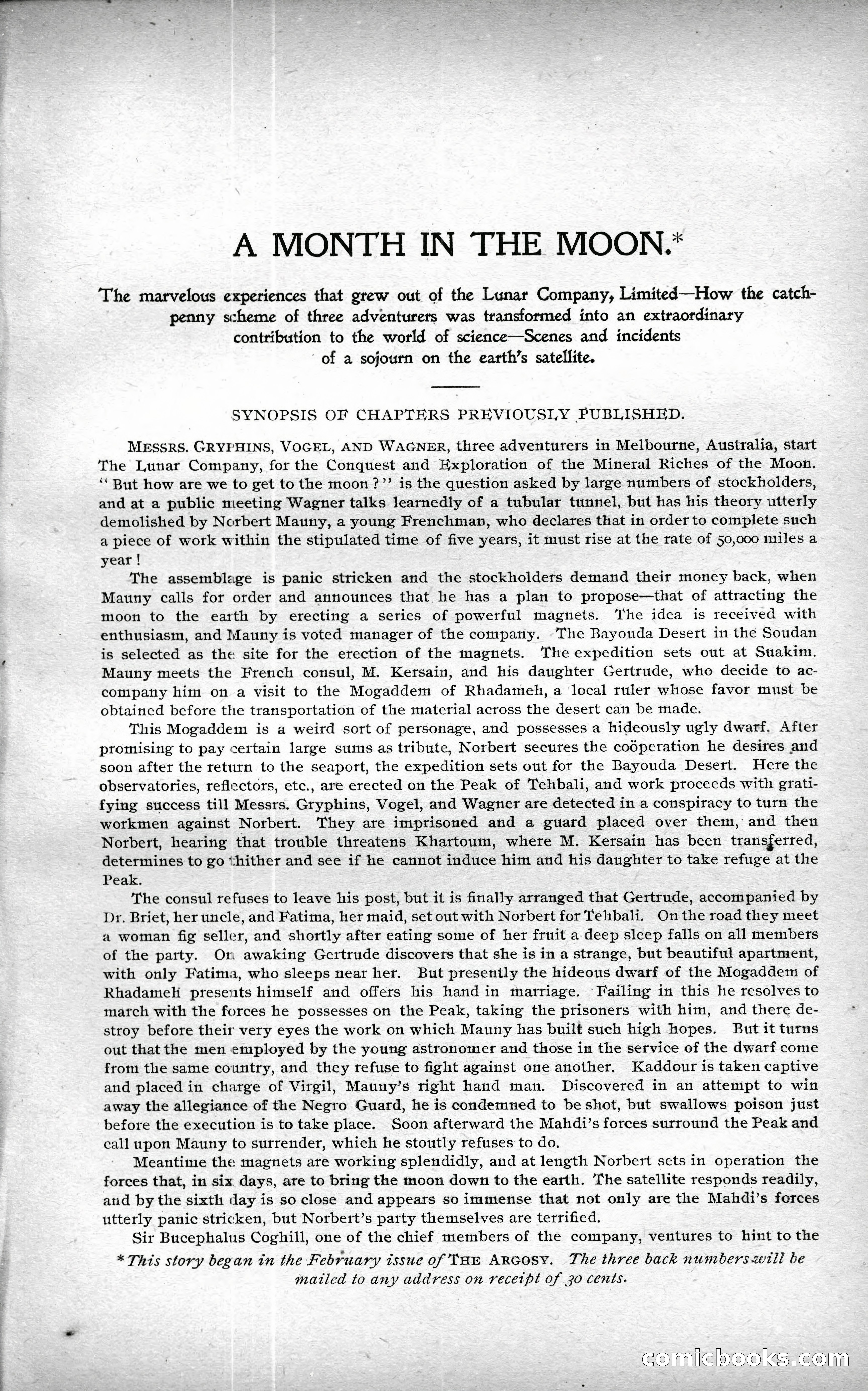 The Argosy, Vol. XXIV No. 2 — page 131 of 192