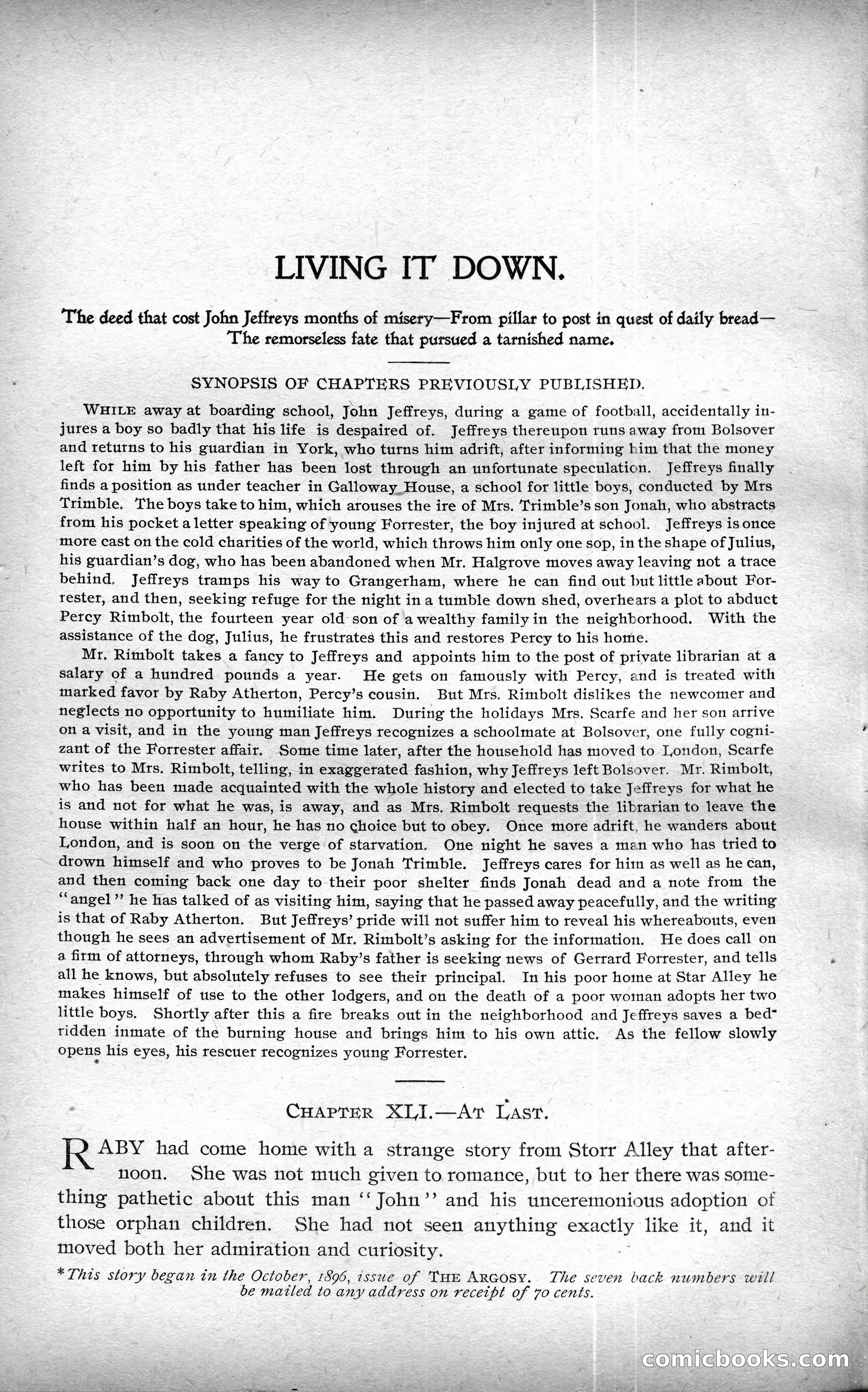The Argosy, Vol. XXIV No. 2 — page 178 of 192