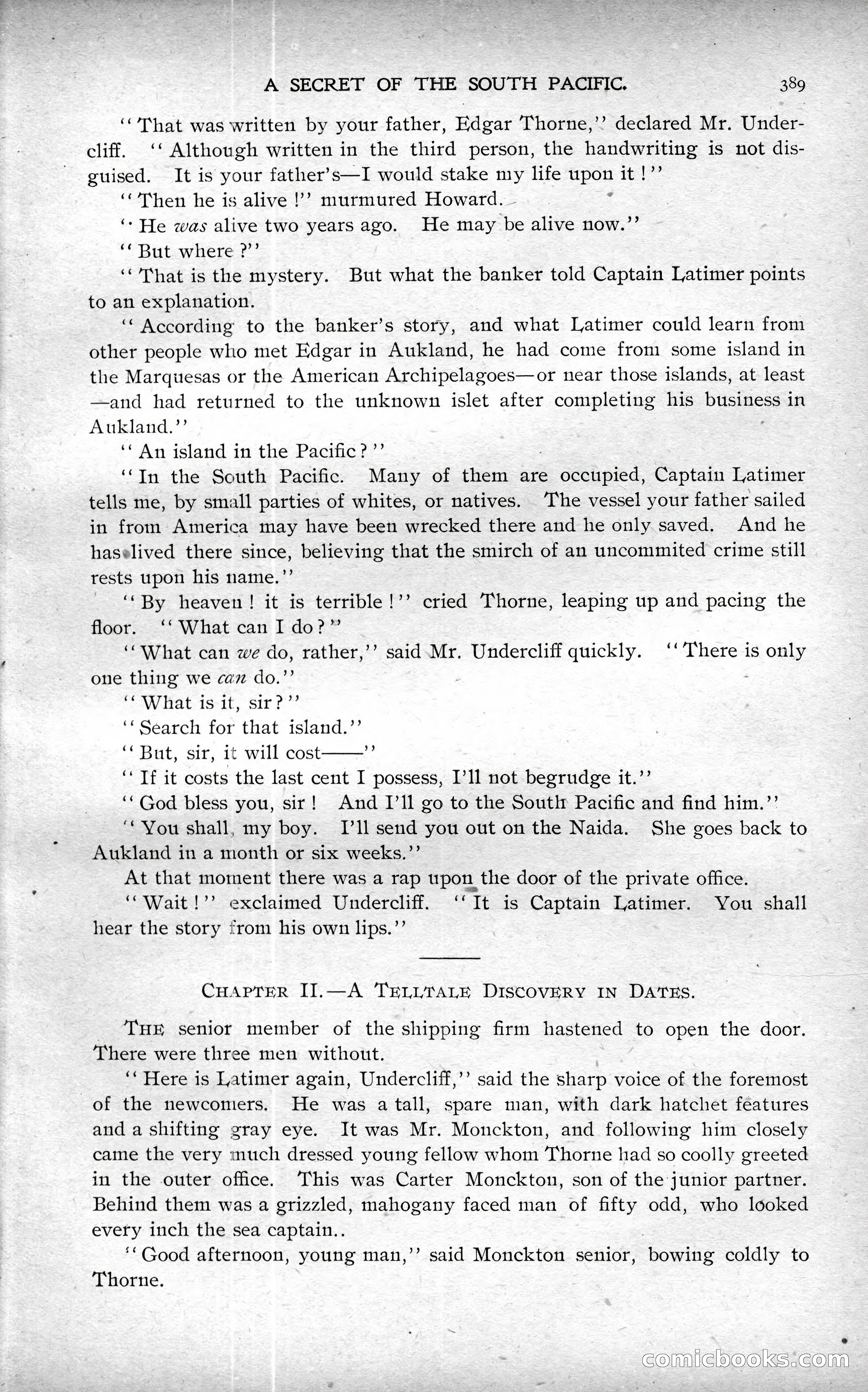 The Argosy, Vol. XXIV, No. 3 — page 5 of 200