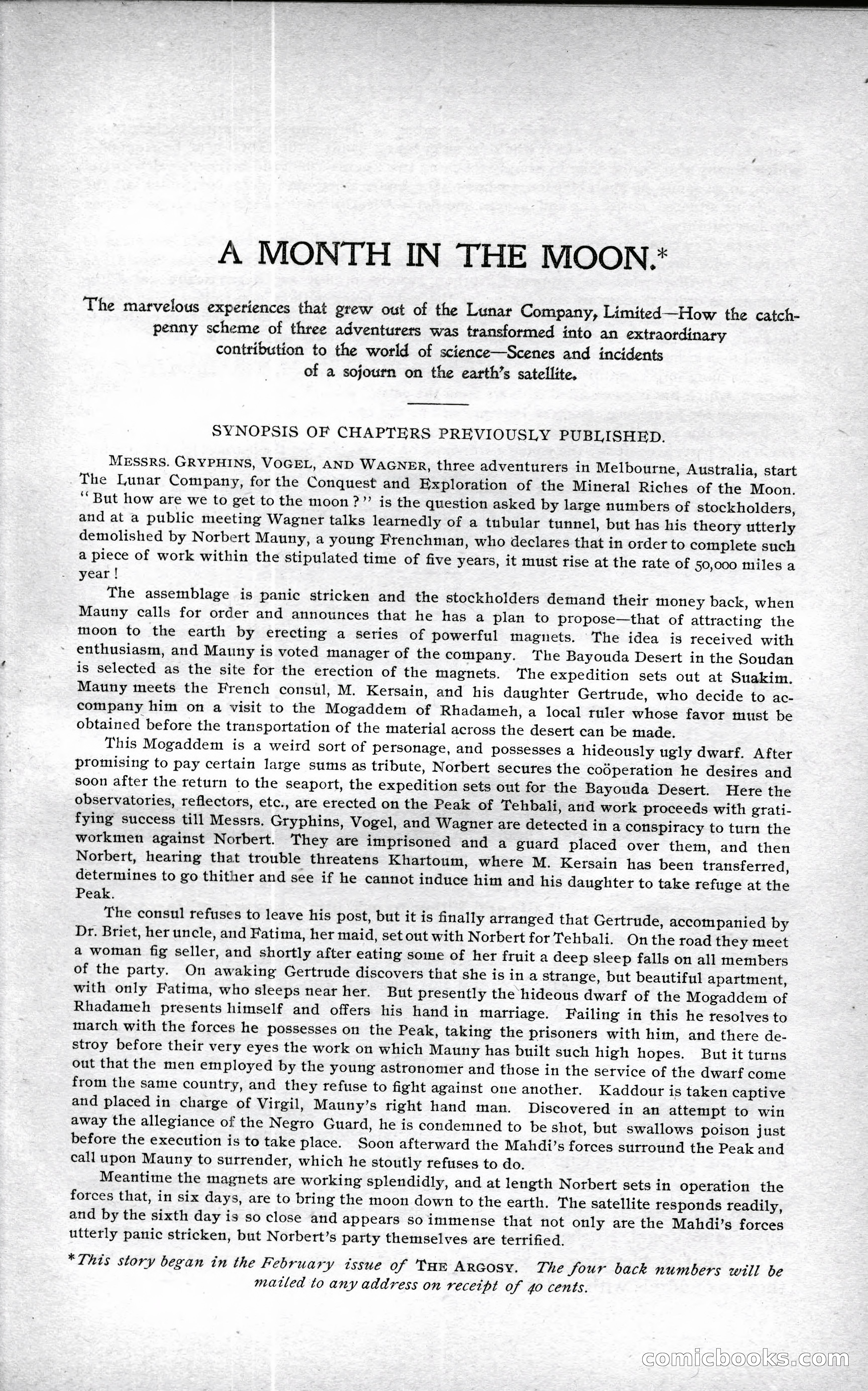 The Argosy, Vol. XXIV, No. 3 — page 143 of 200