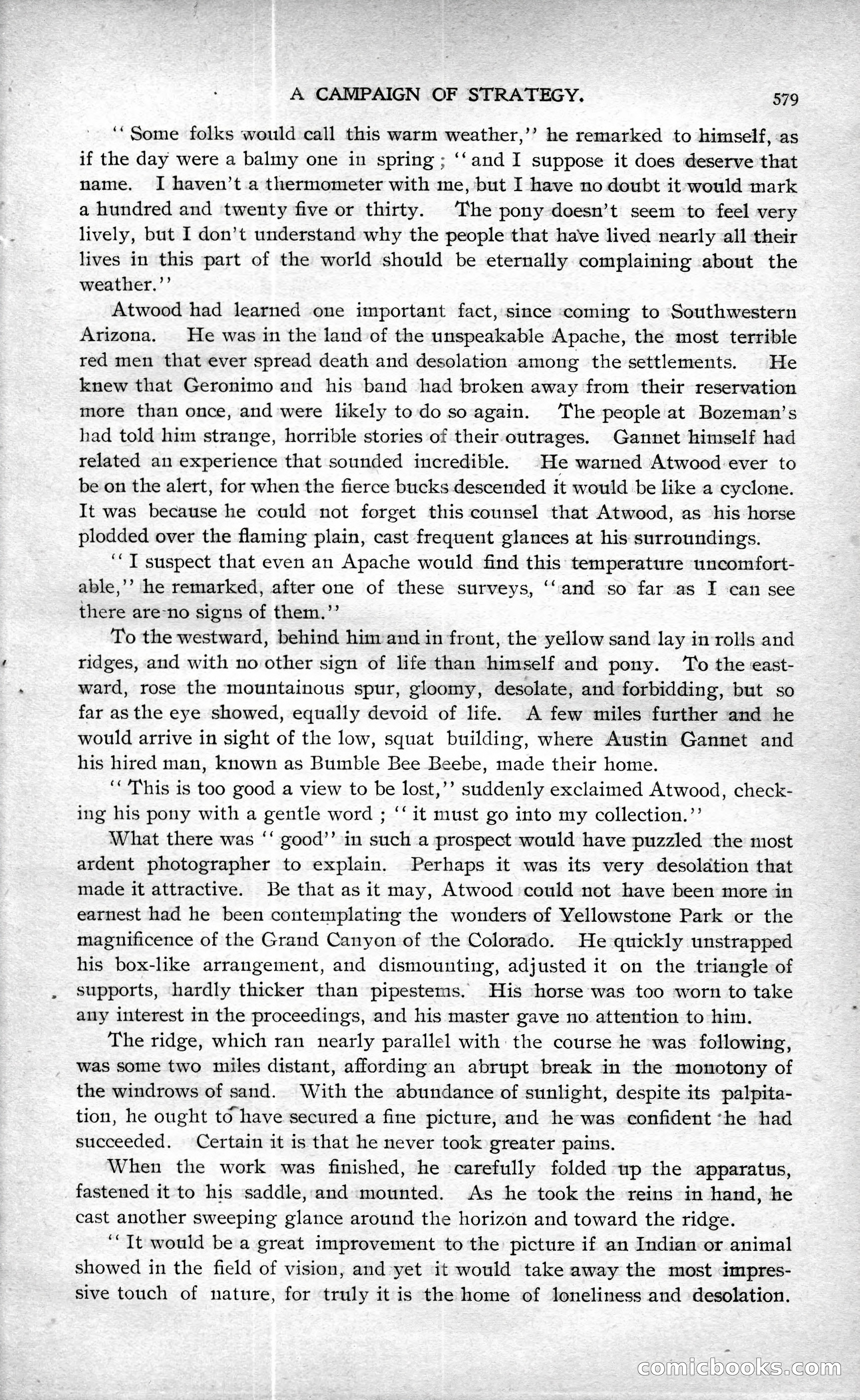Argosy, Volume XXIII — Index Page, 1897 — page 9 of 198