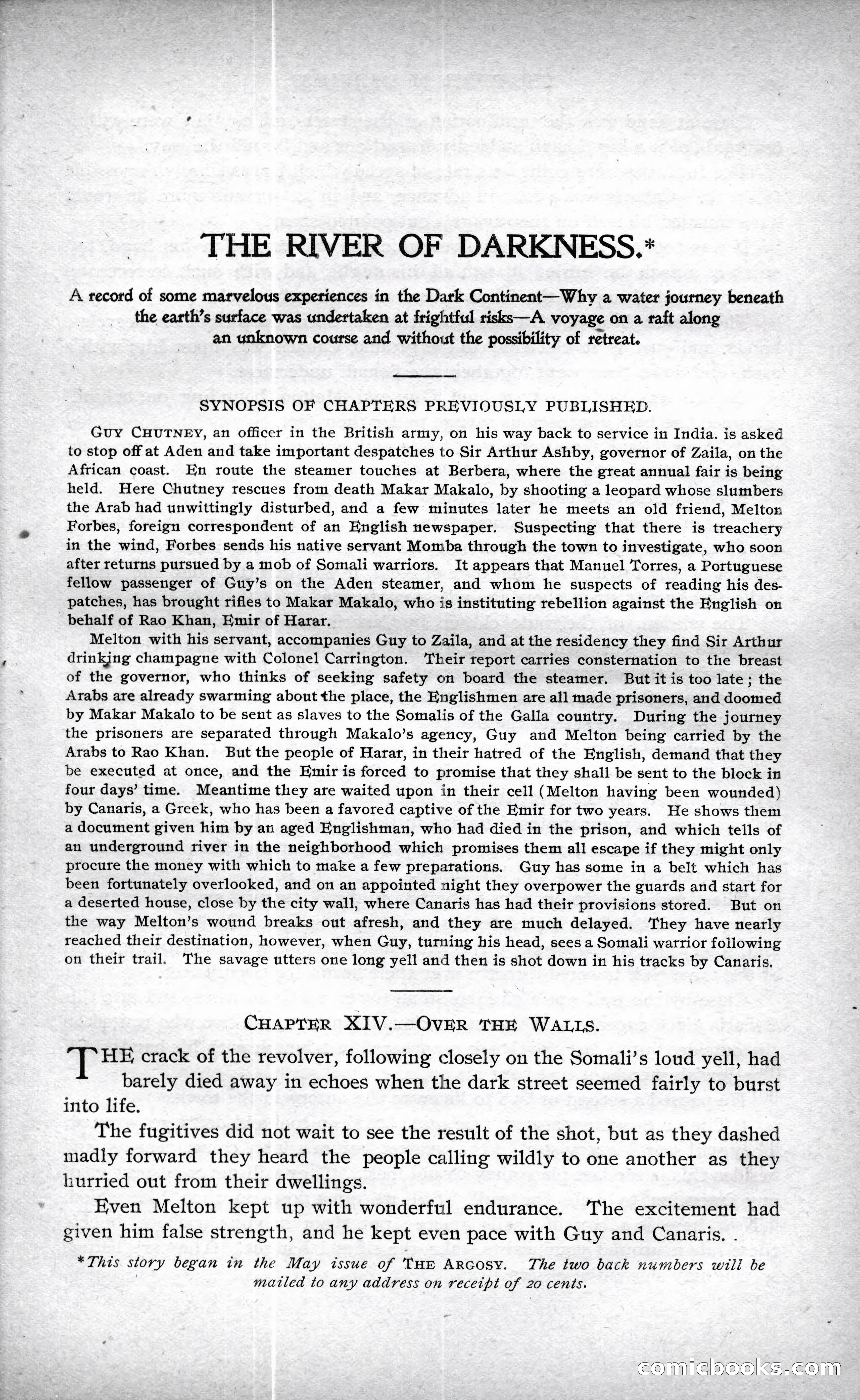 Argosy, Volume XXIII — Index Page, 1897 — page 121 of 198