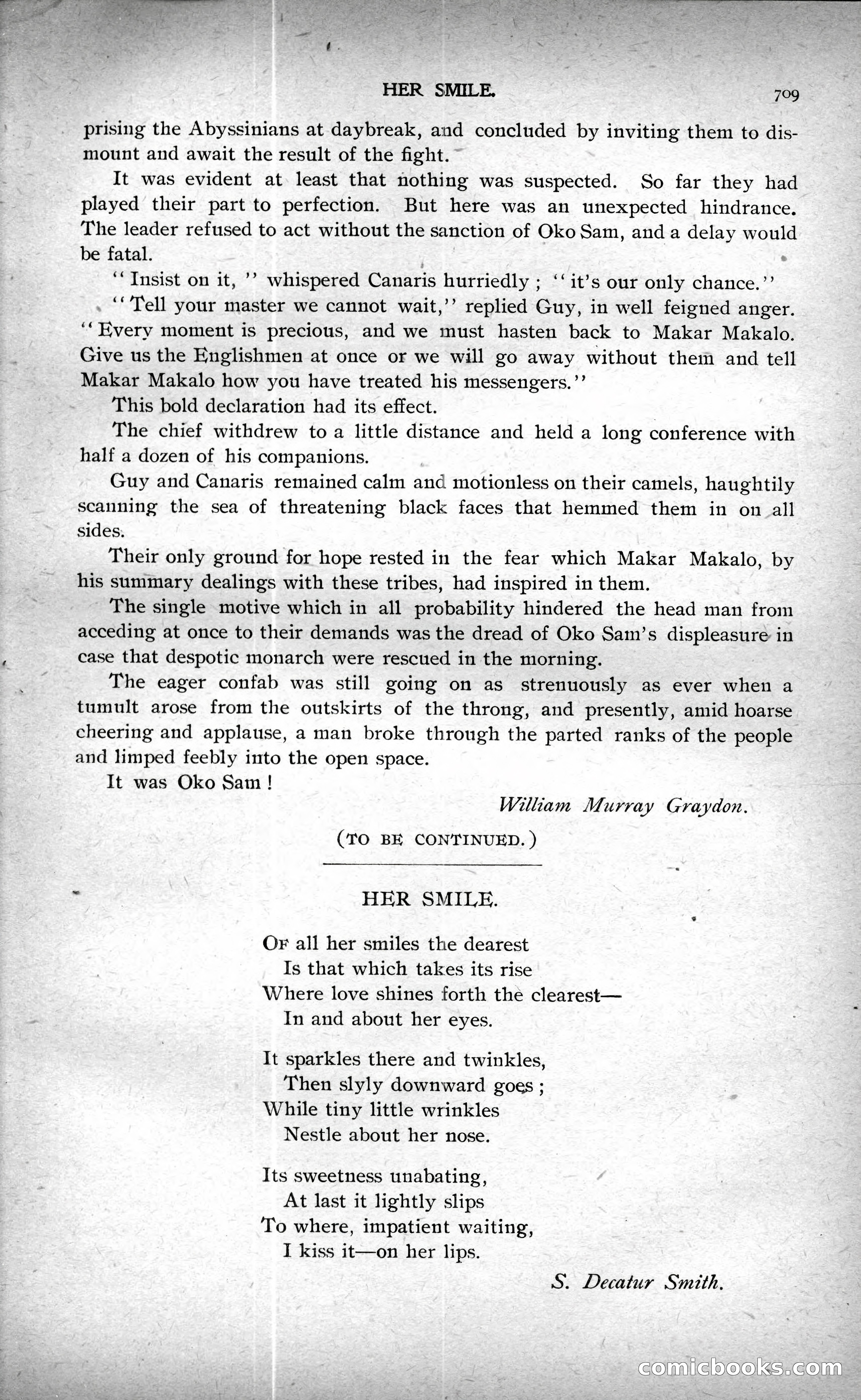 Argosy, Volume XXIII — Index Page, 1897 — page 139: Pulp Fiction, 1897