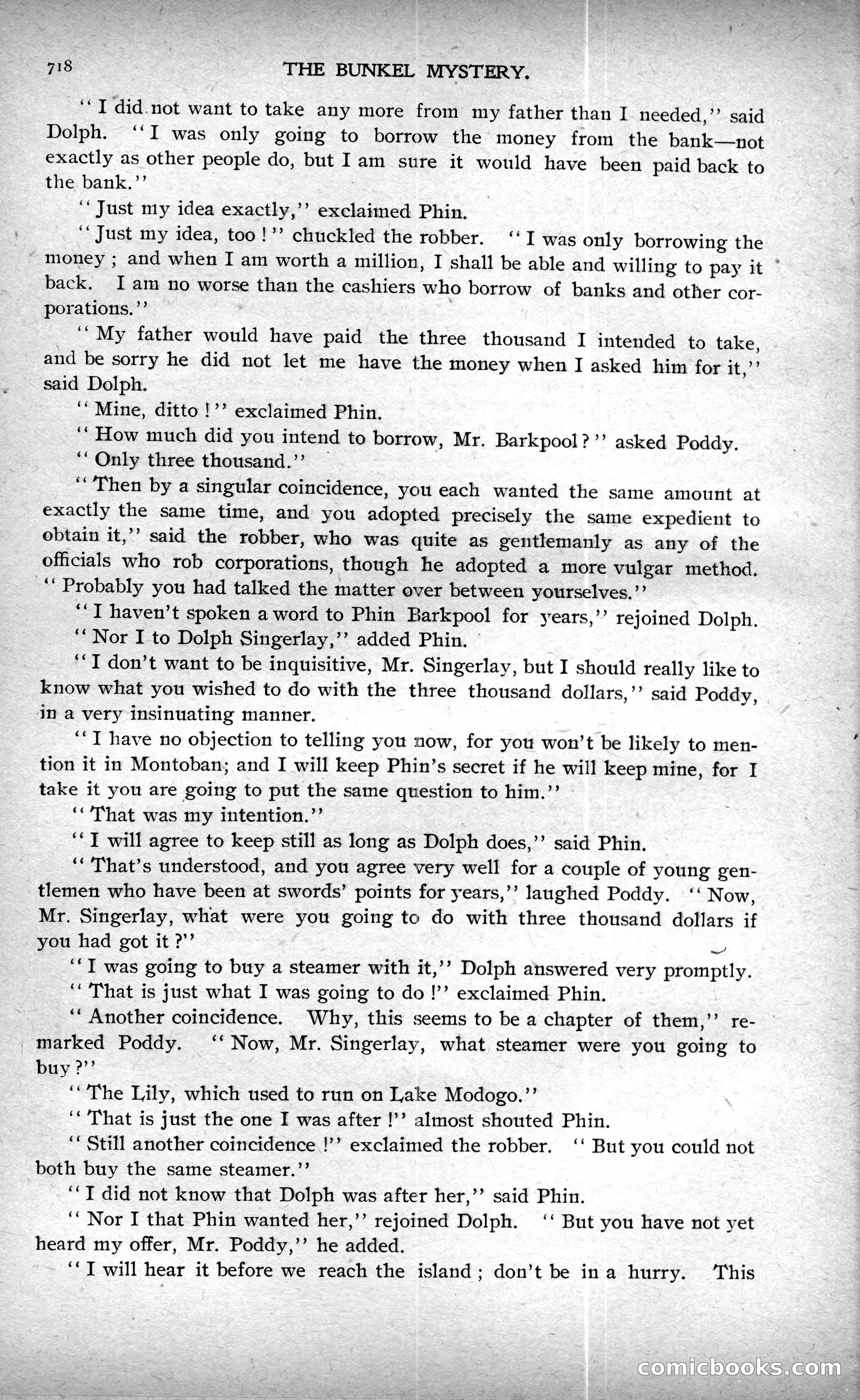 Argosy, Volume XXIII — Index Page, 1897 — page 148 of 198