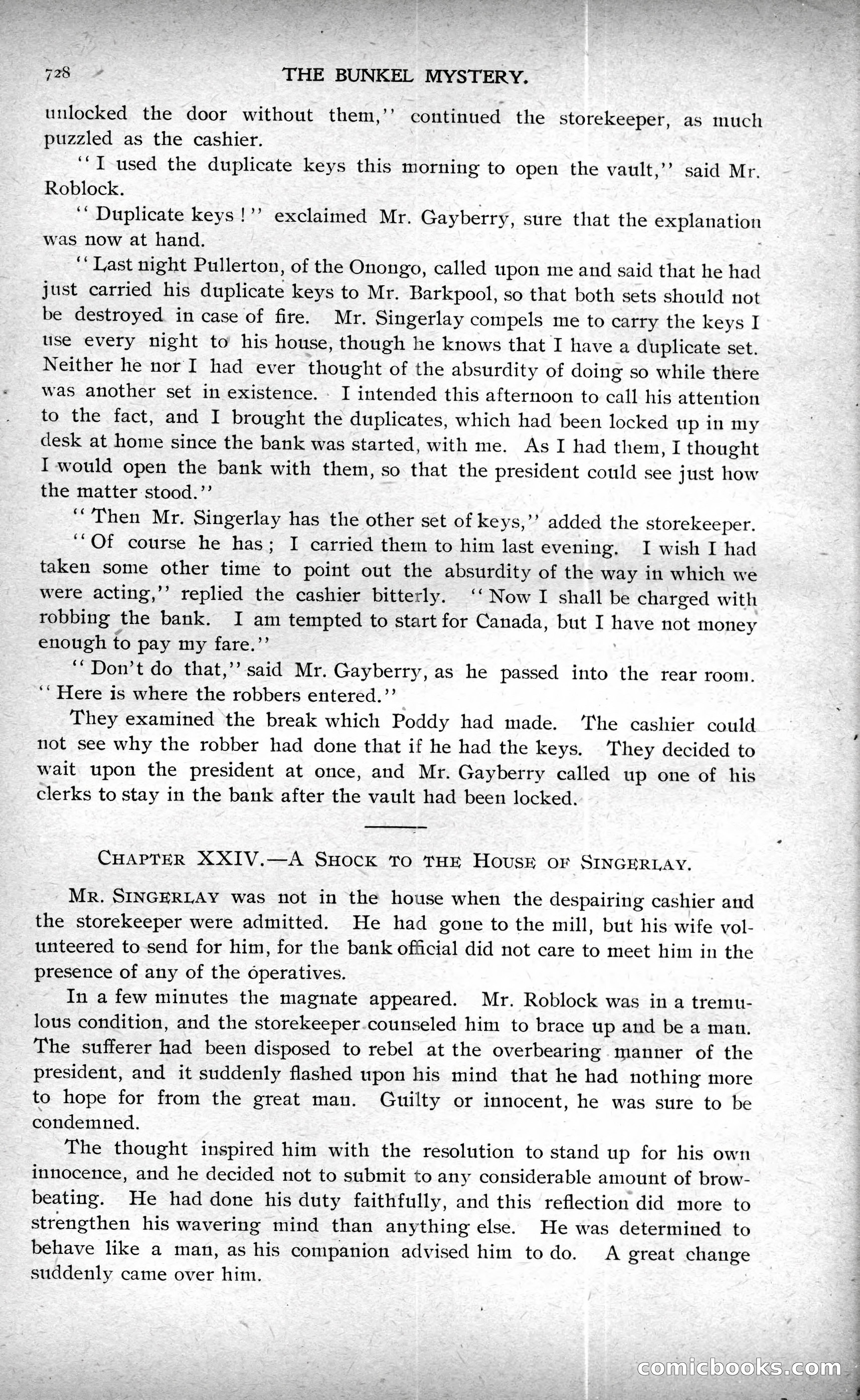 Argosy, Volume XXIII — Index Page, 1897 — page 158 of 198