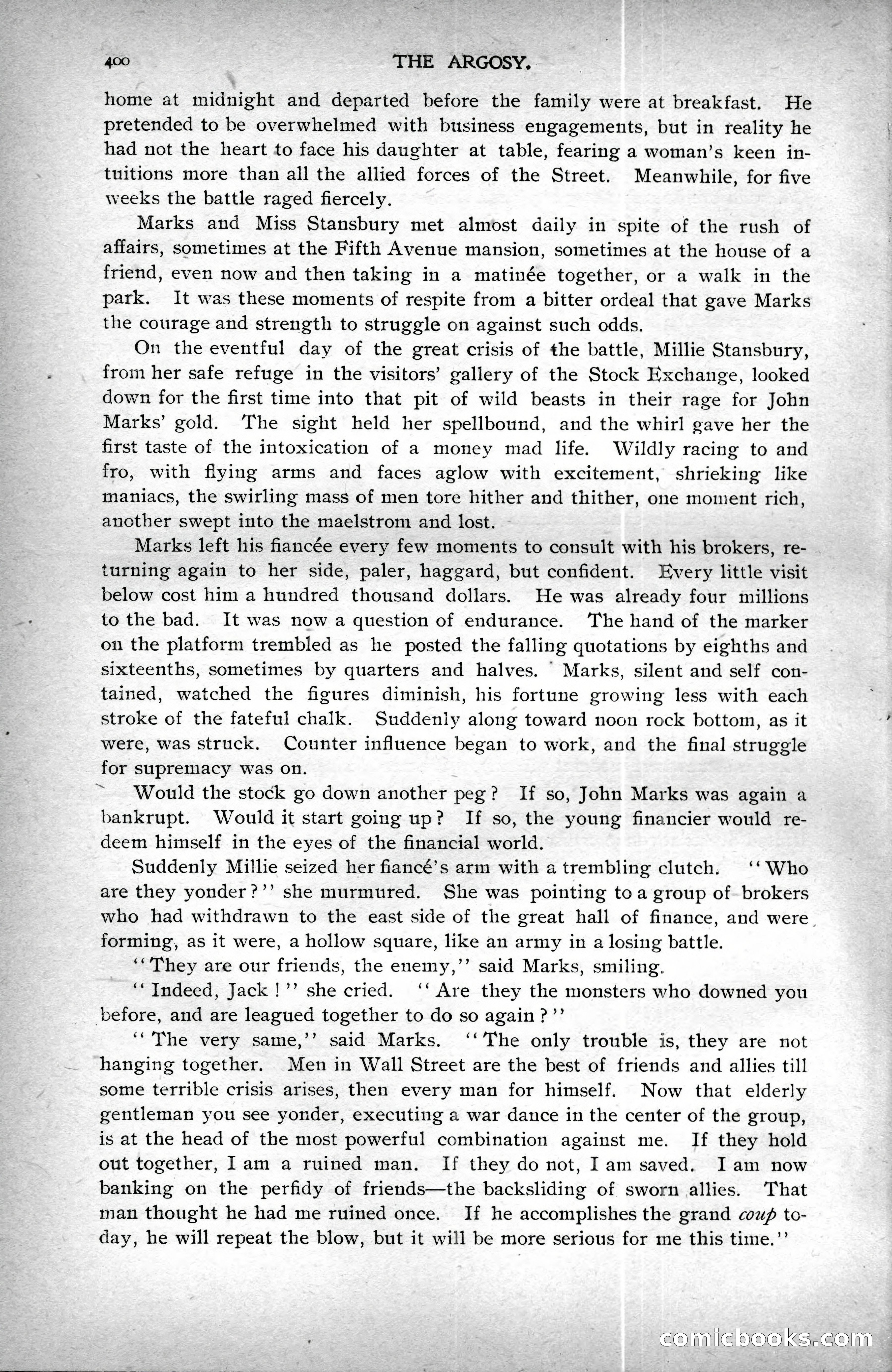 The Argosy, Vol. XXV, No. 3 — page 16 of 192
