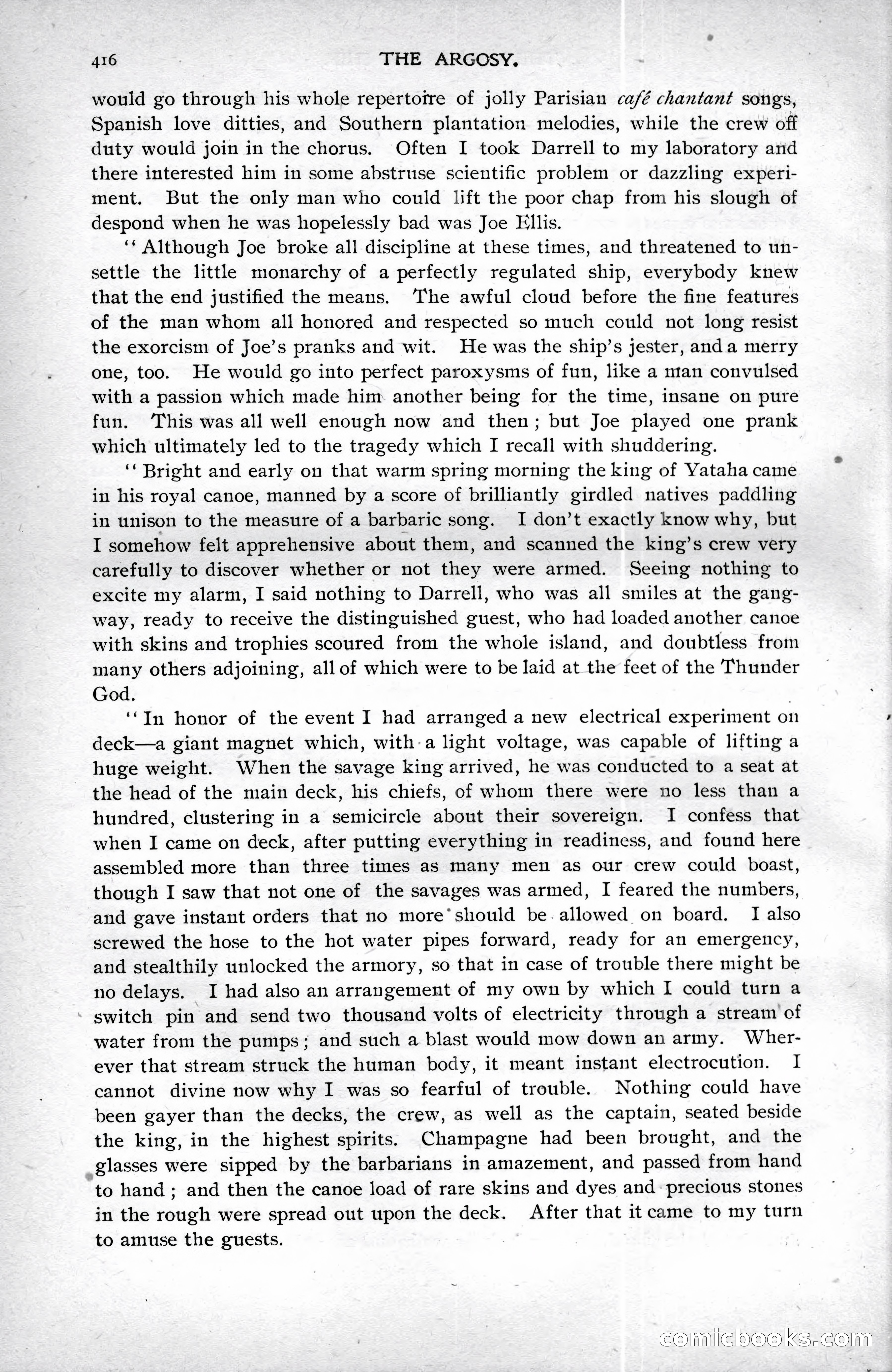 The Argosy, Vol. XXV, No. 3 — page 32 of 192