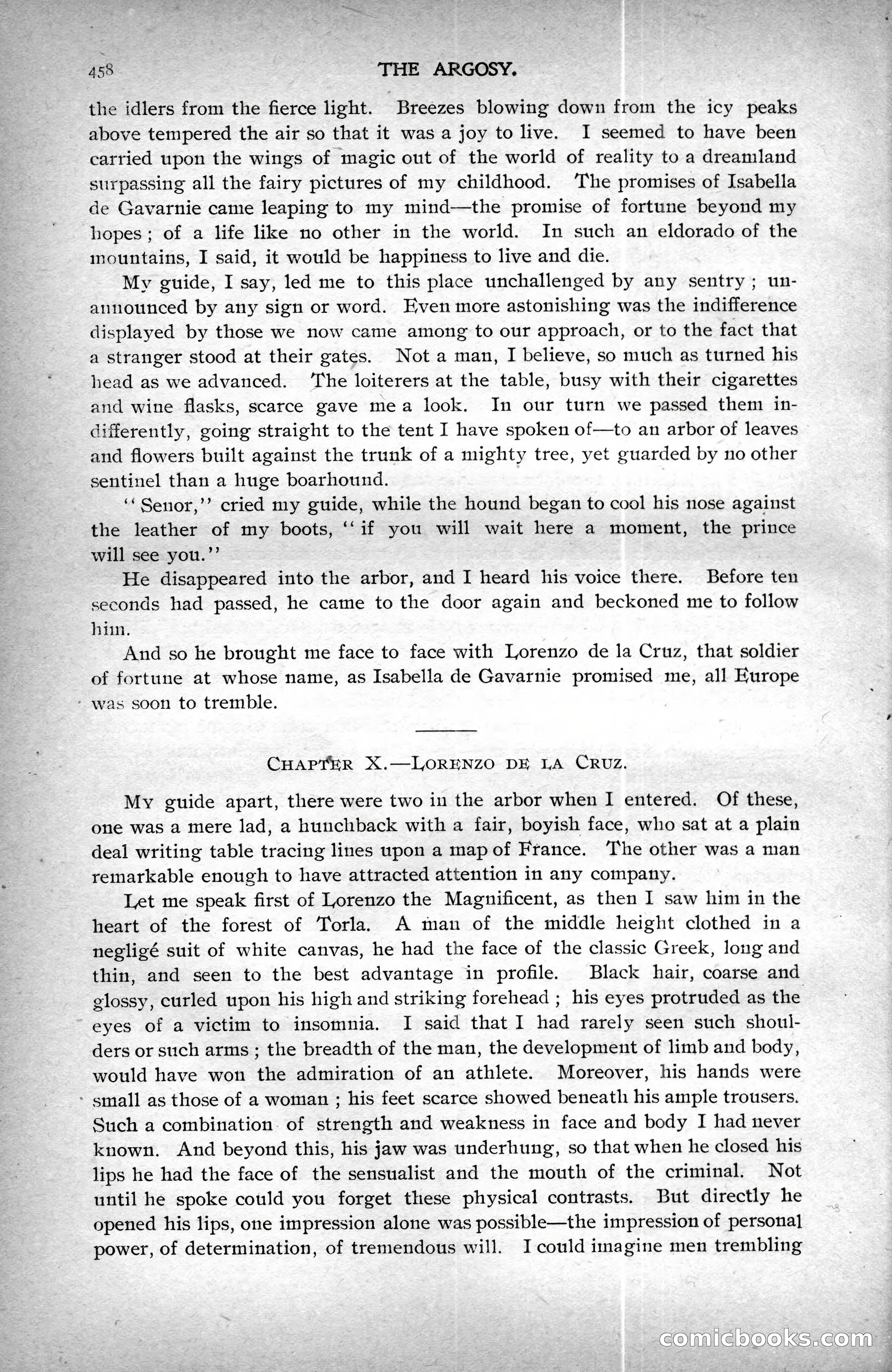 The Argosy, Vol. XXV, No. 3 — page 74 of 192
