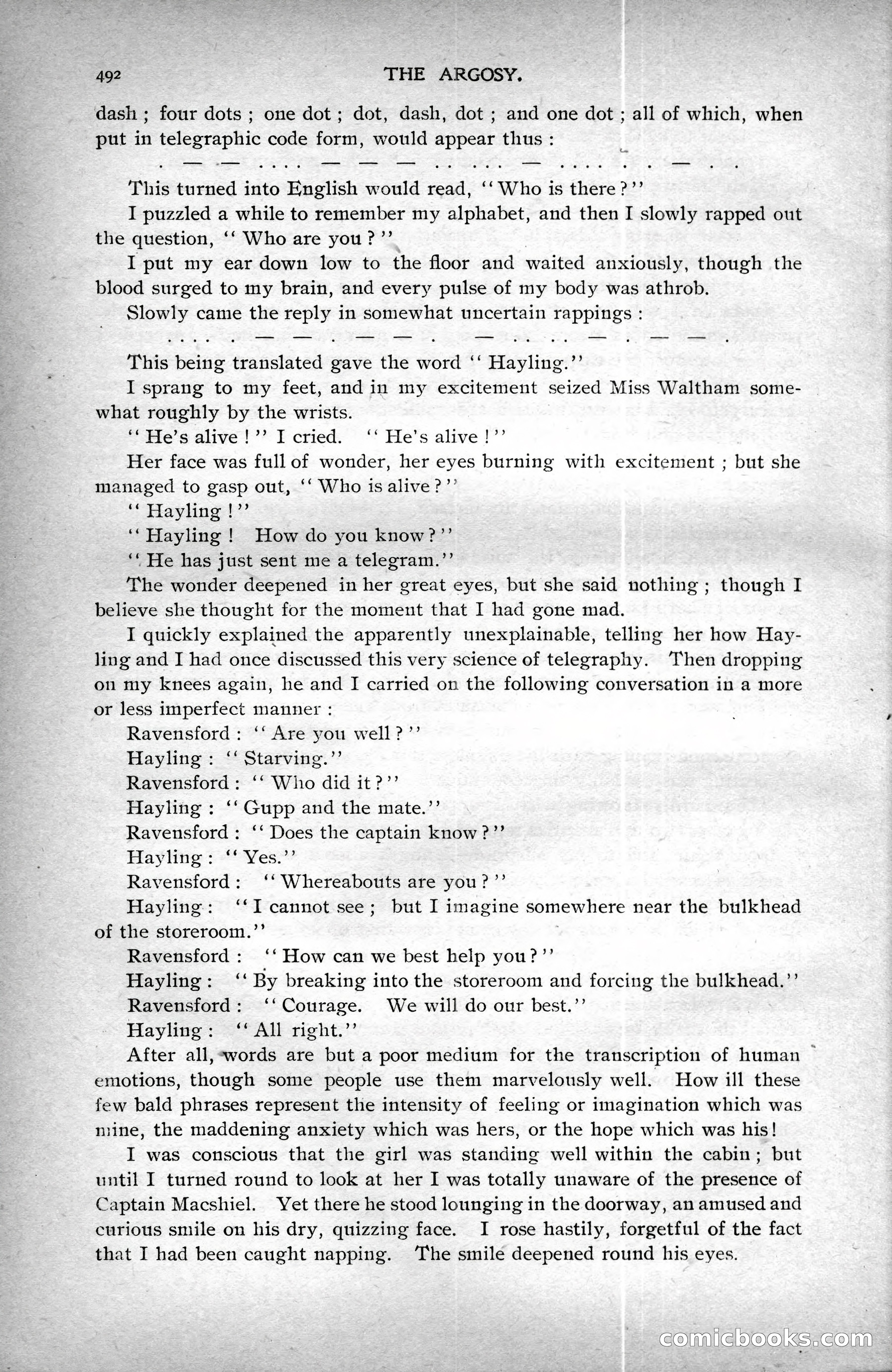The Argosy, Vol. XXV, No. 3 — page 108 of 192