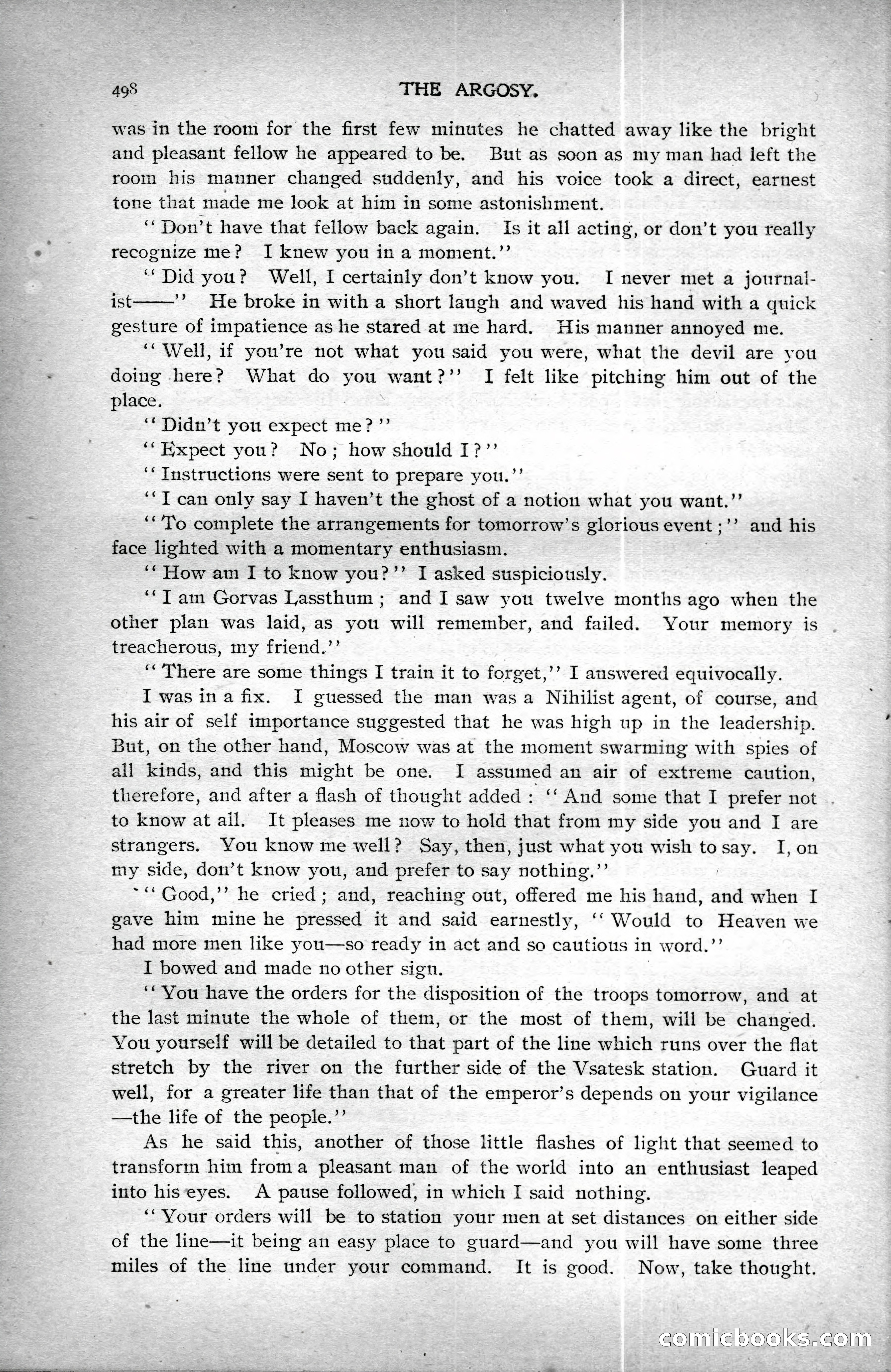 The Argosy, Vol. XXV, No. 3 — page 114 of 192