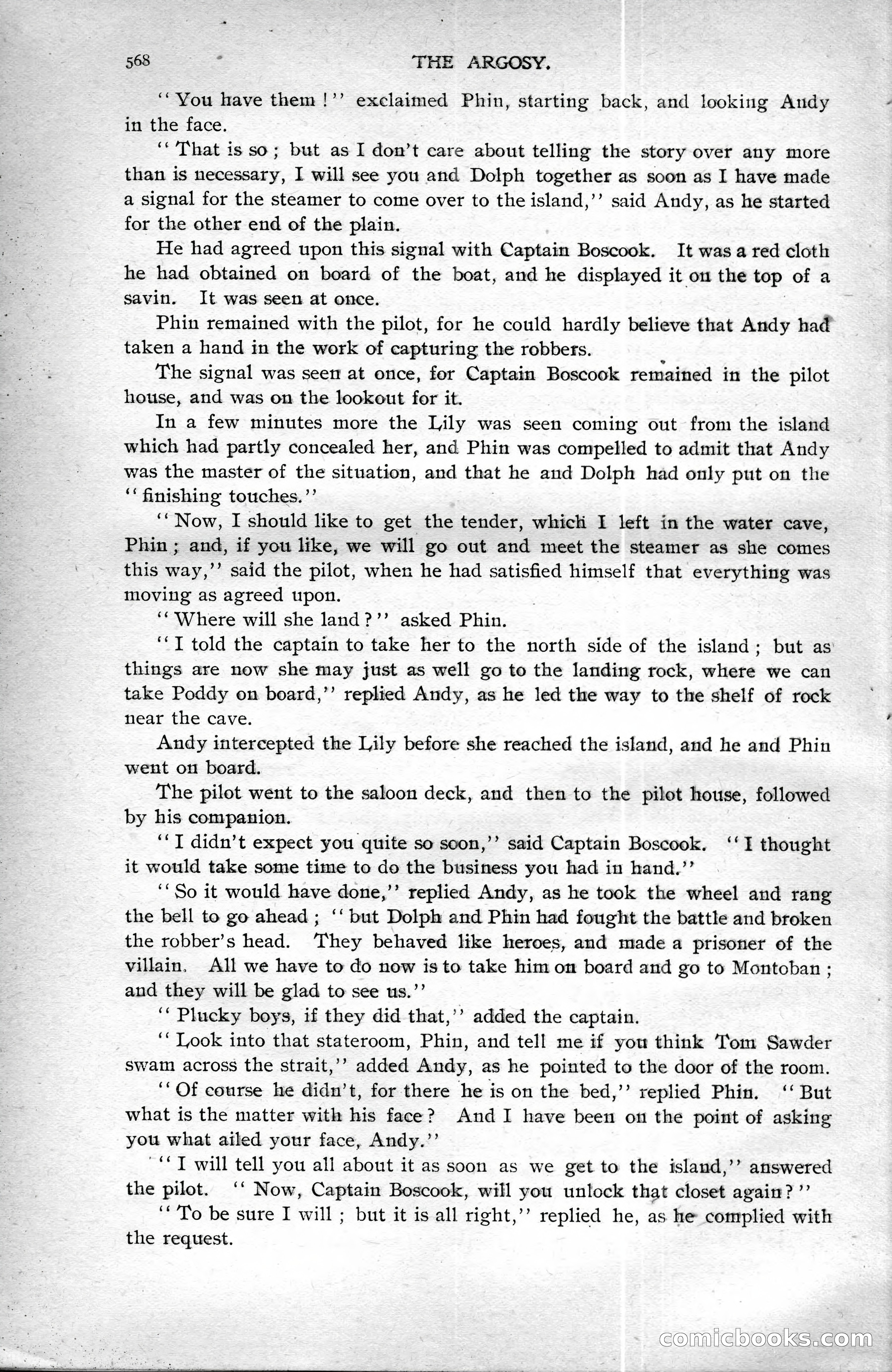 The Argosy, Vol. XXV, No. 3 — page 184 of 192