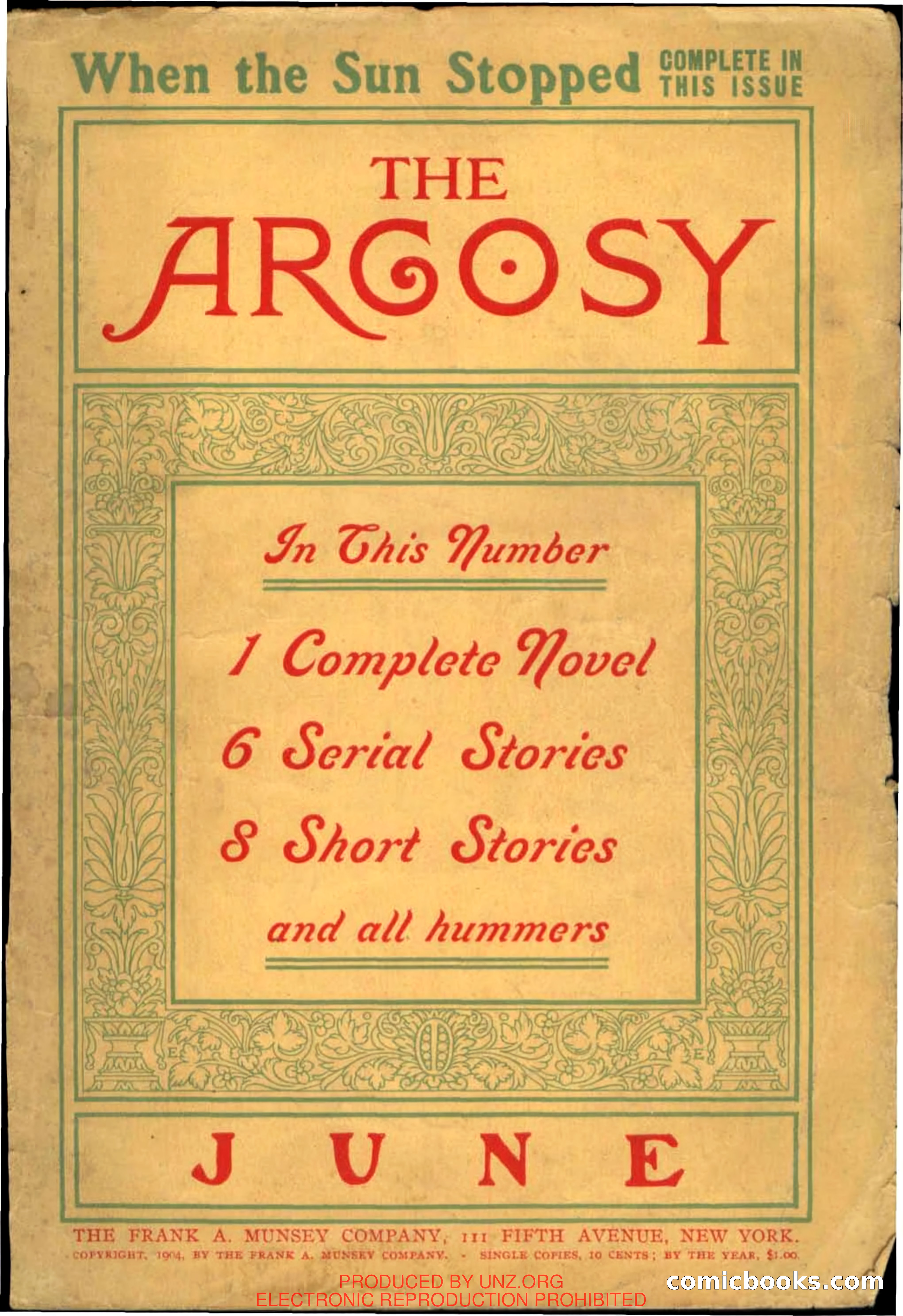 The Argosy, June 1904 — page 1 of 122