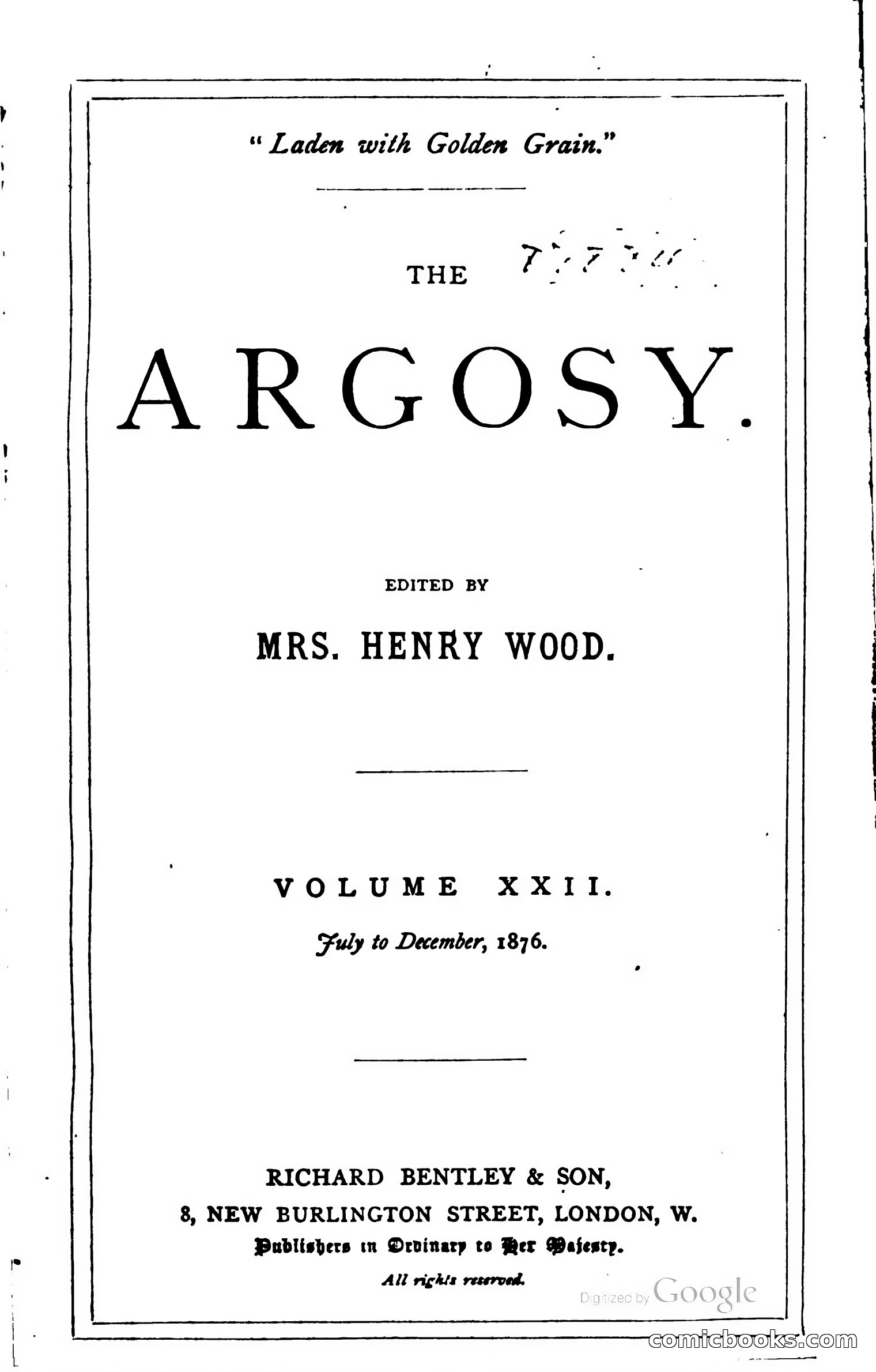 The Argosy — page 5 of 399