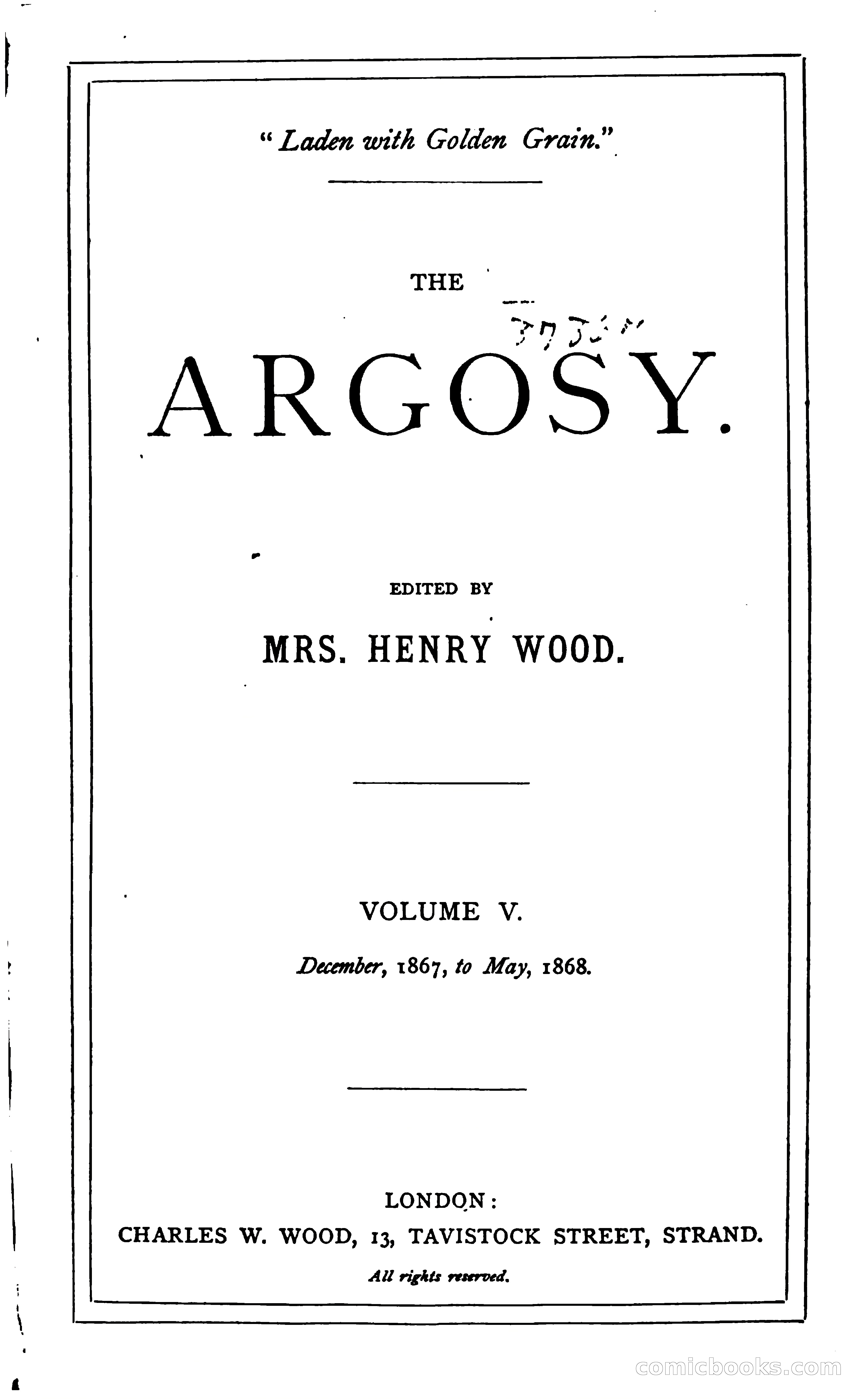 The Argosy — page 5 of 400