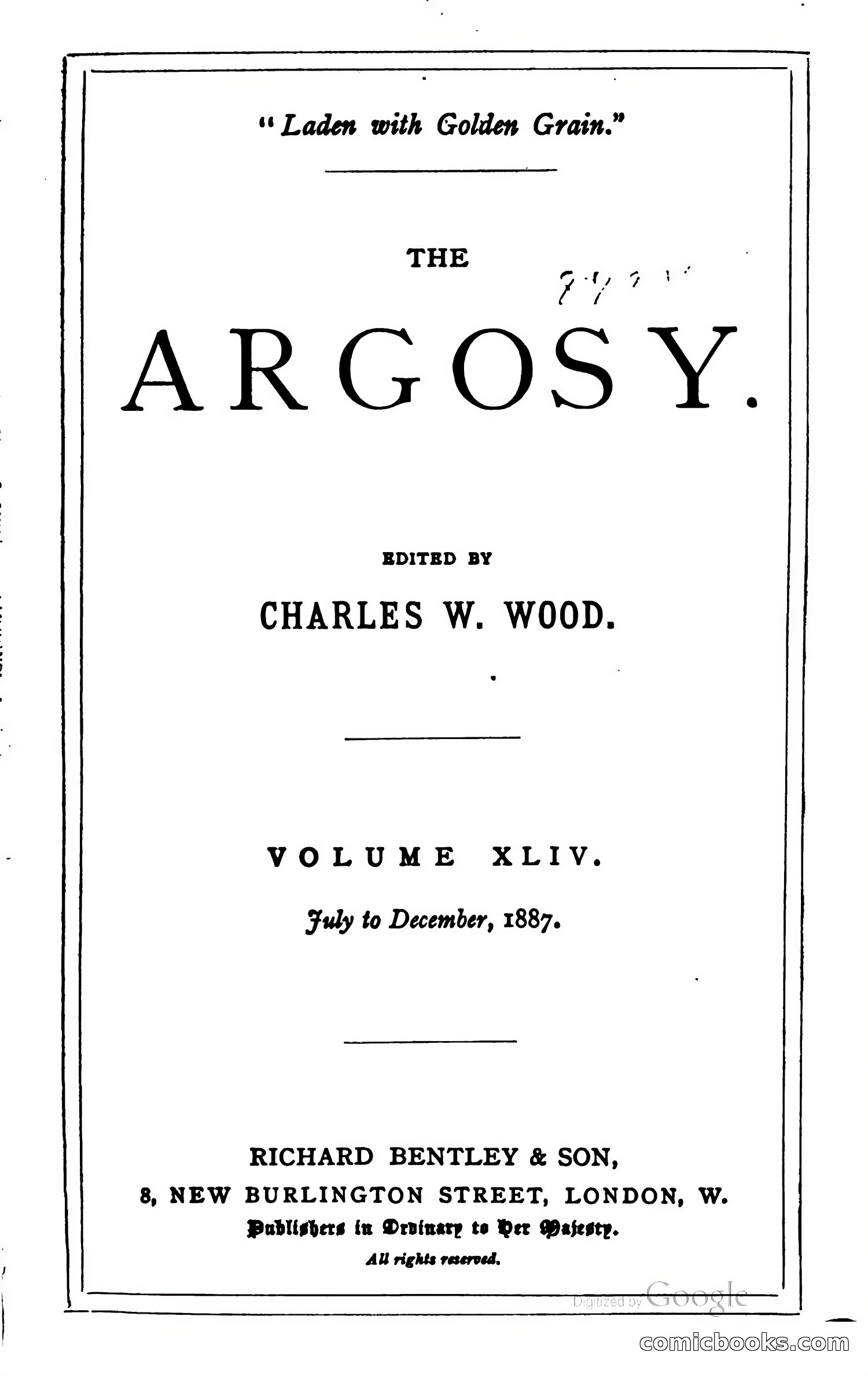 The Argosy — page 7 of 399