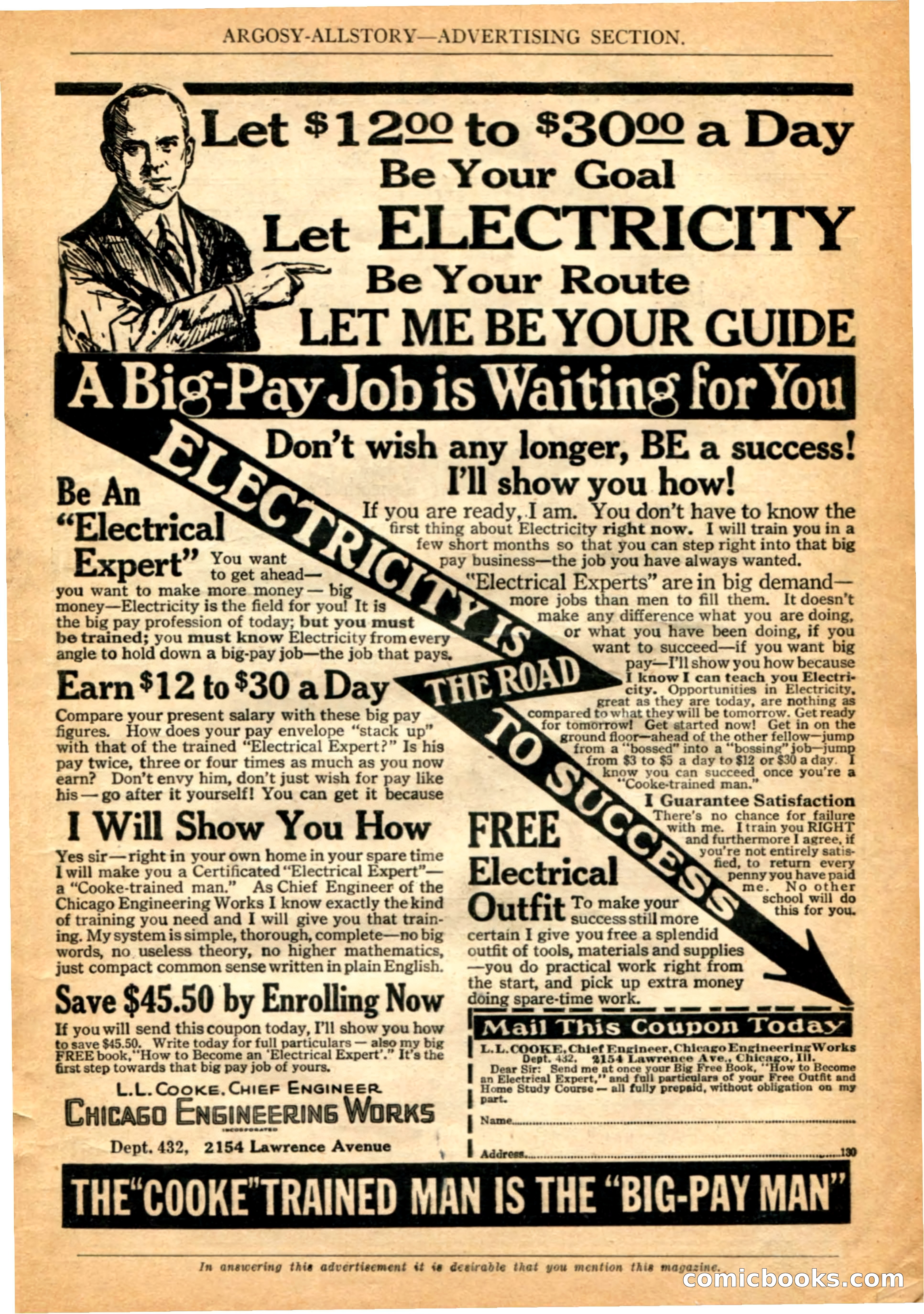 Argosy All-Story Weekly, 4 February 1922 — page 3 of 180