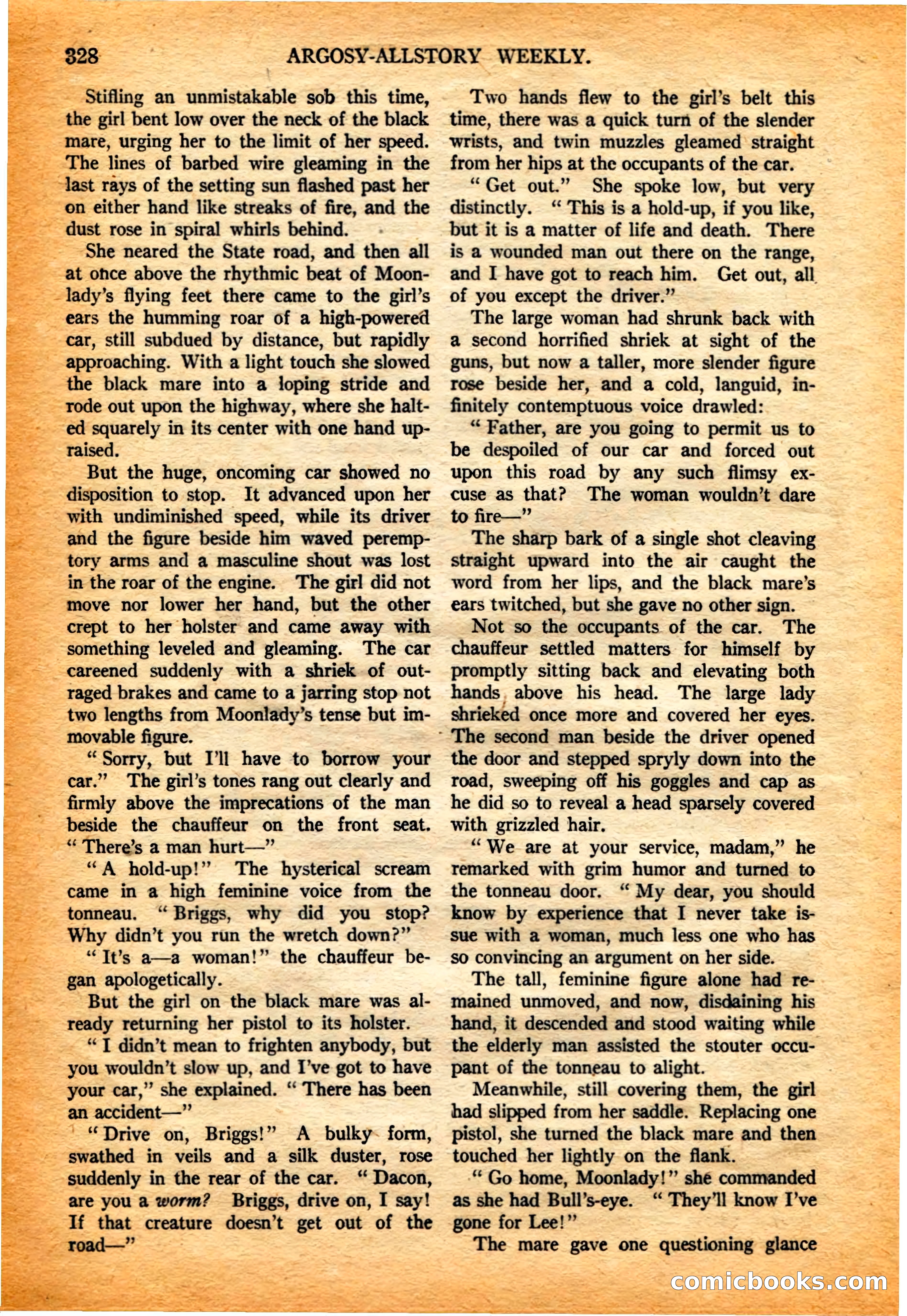Argosy All-Story Weekly, 4 February 1922 — page 18 of 180