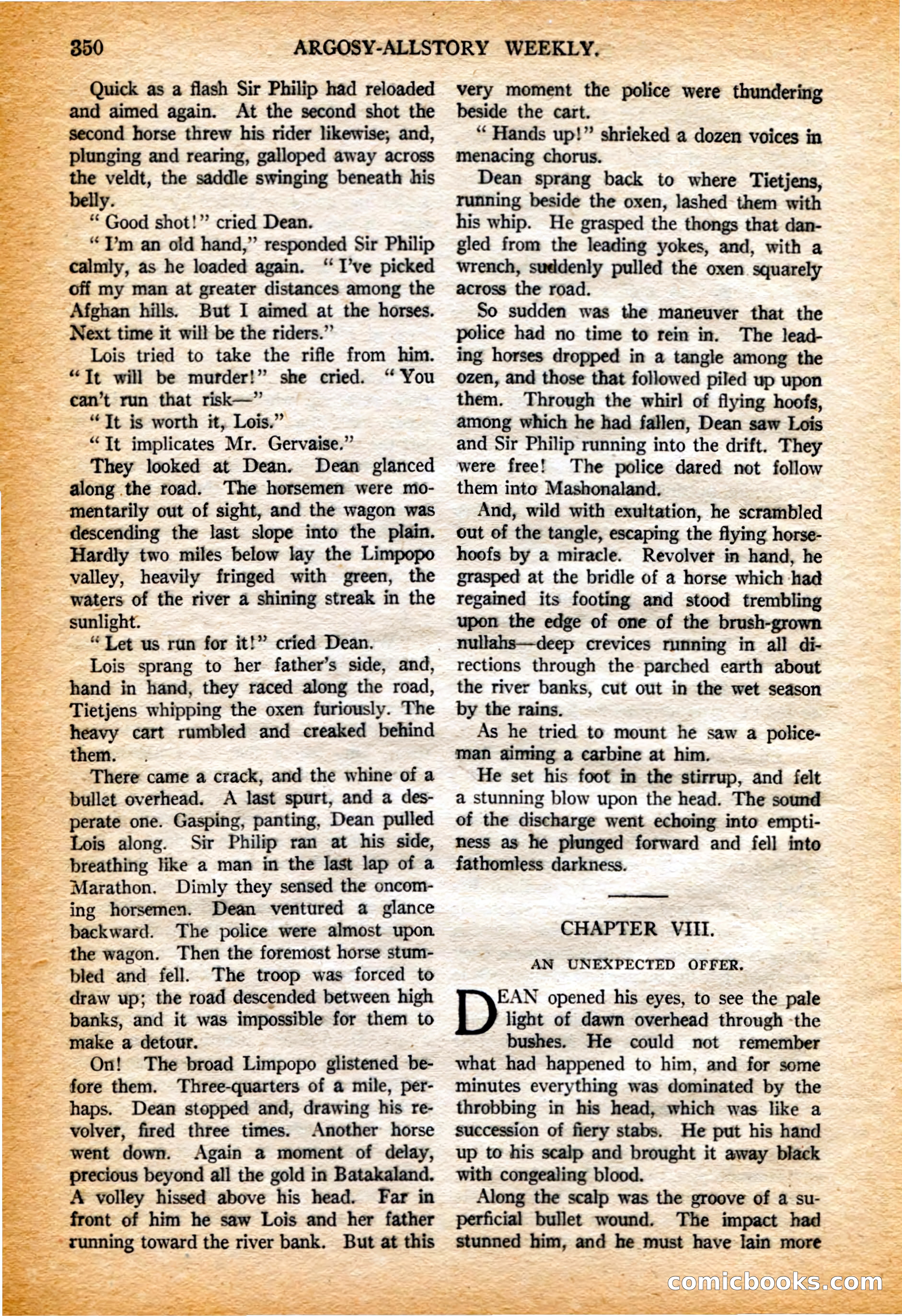 Argosy All-Story Weekly, 4 February 1922 — page 40 of 180
