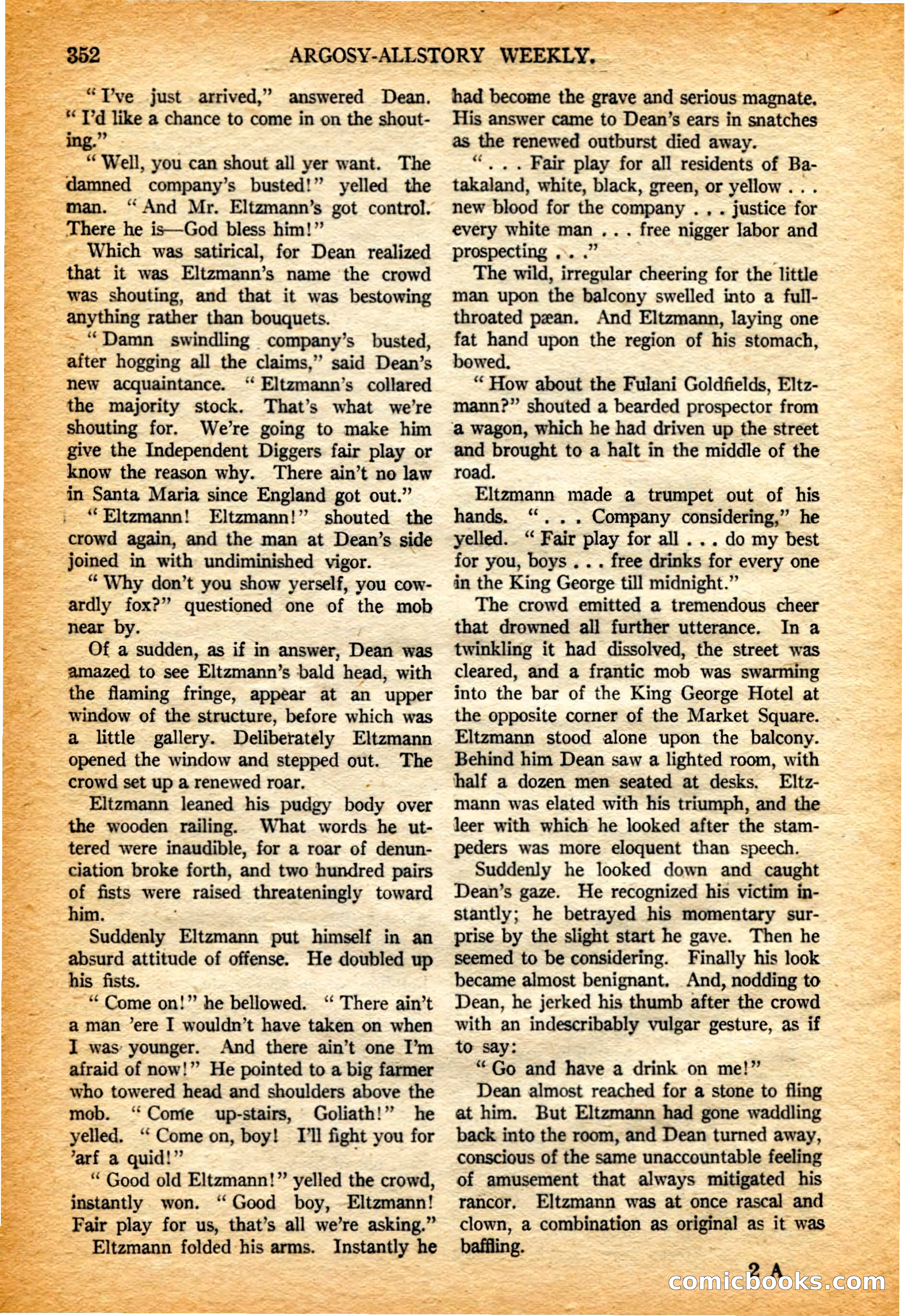 Argosy All-Story Weekly, 4 February 1922 — page 42 of 180