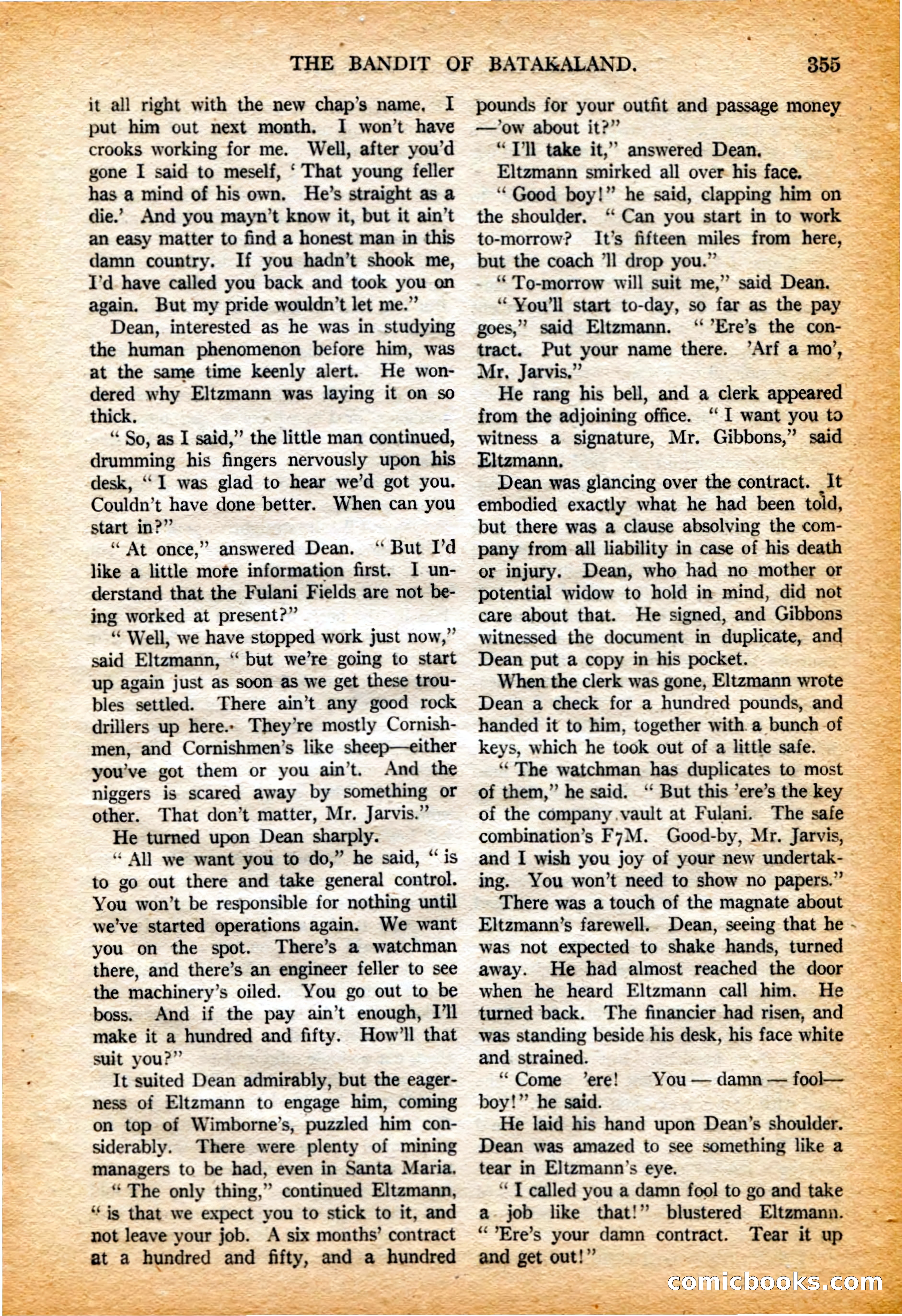 Argosy All-Story Weekly, 4 February 1922 — page 45 of 180