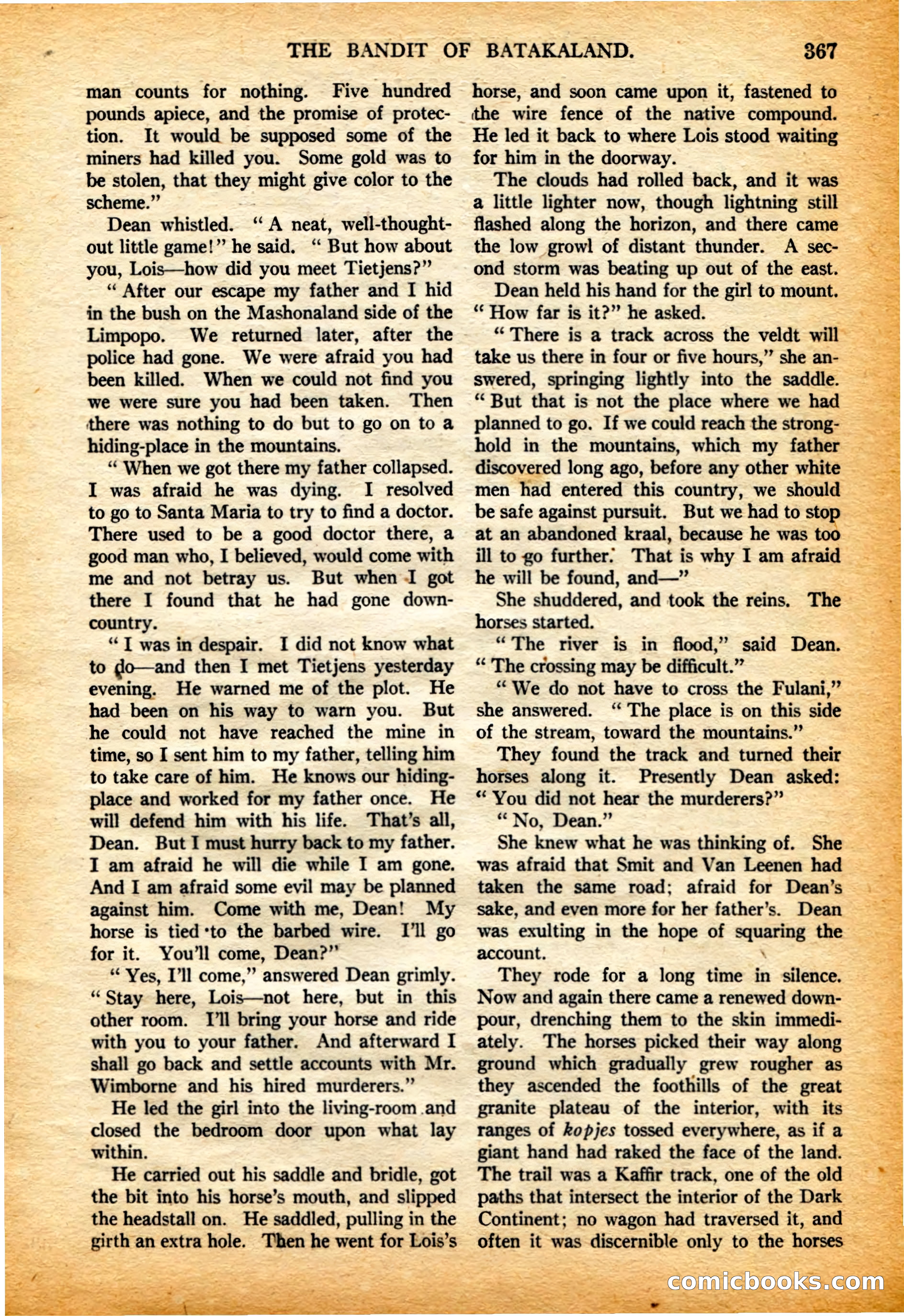 Argosy All-Story Weekly, 4 February 1922 — page 57 of 180
