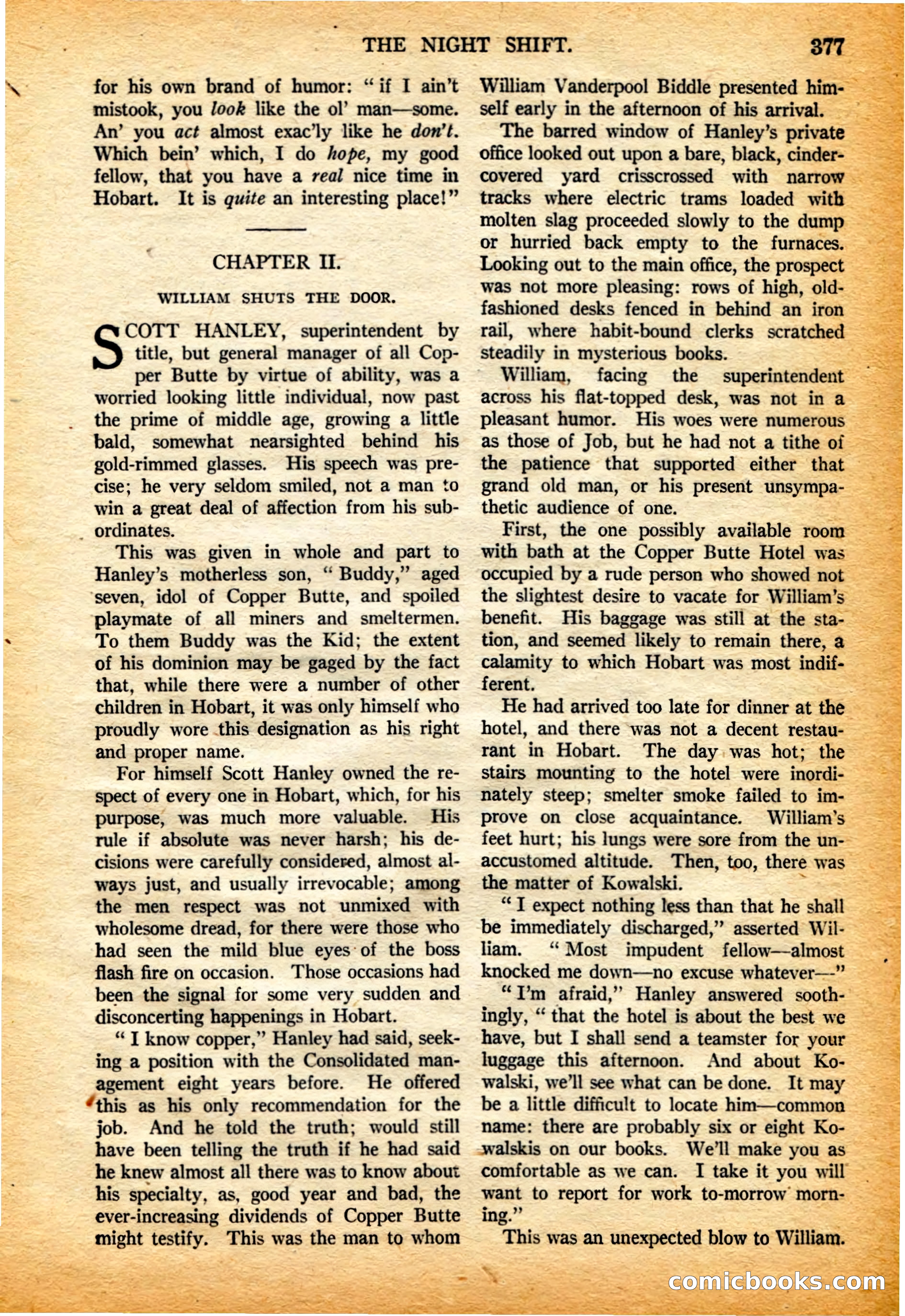 Argosy All-Story Weekly, 4 February 1922 — page 67 of 180