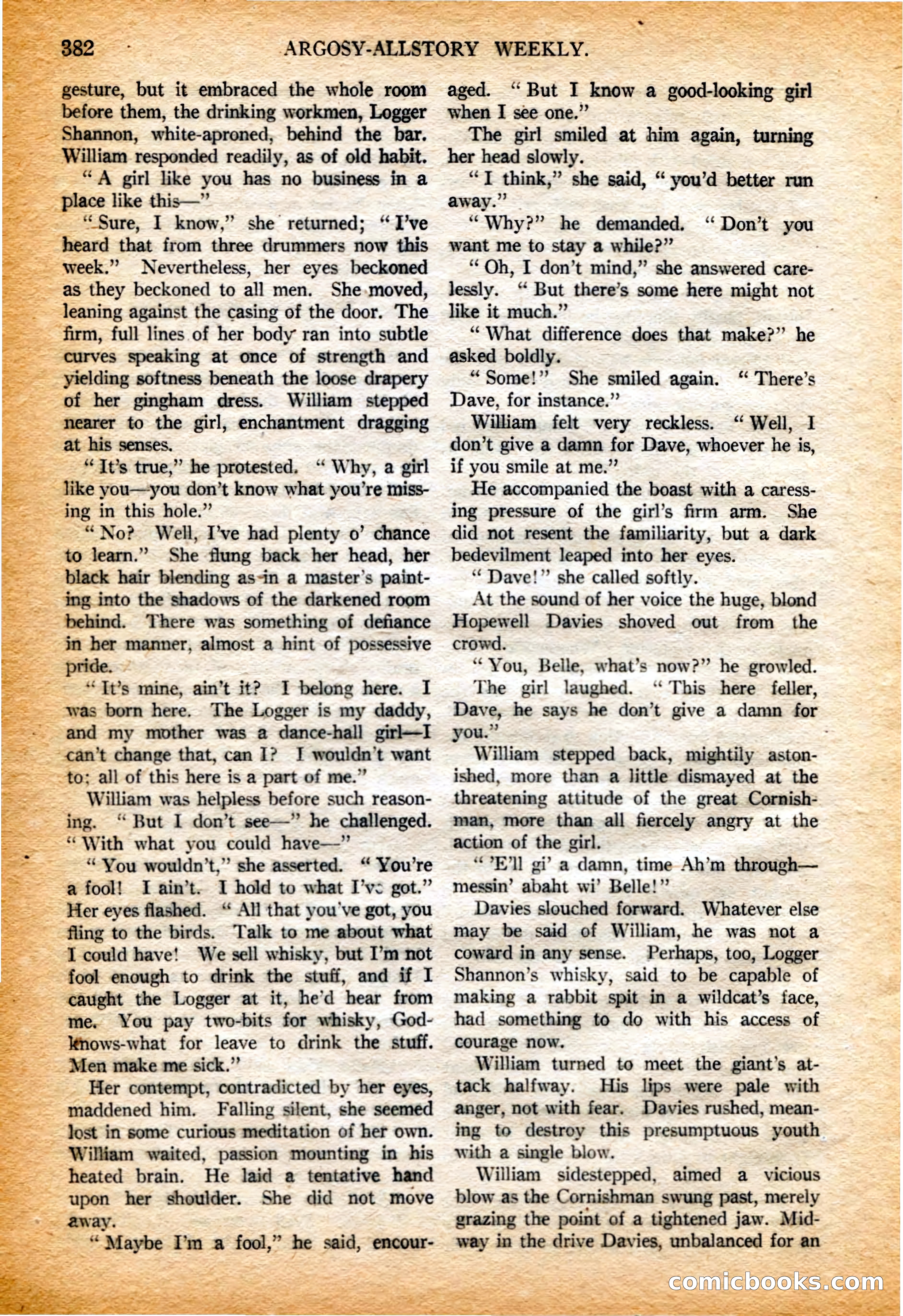 Argosy All-Story Weekly, 4 February 1922 — page 72 of 180