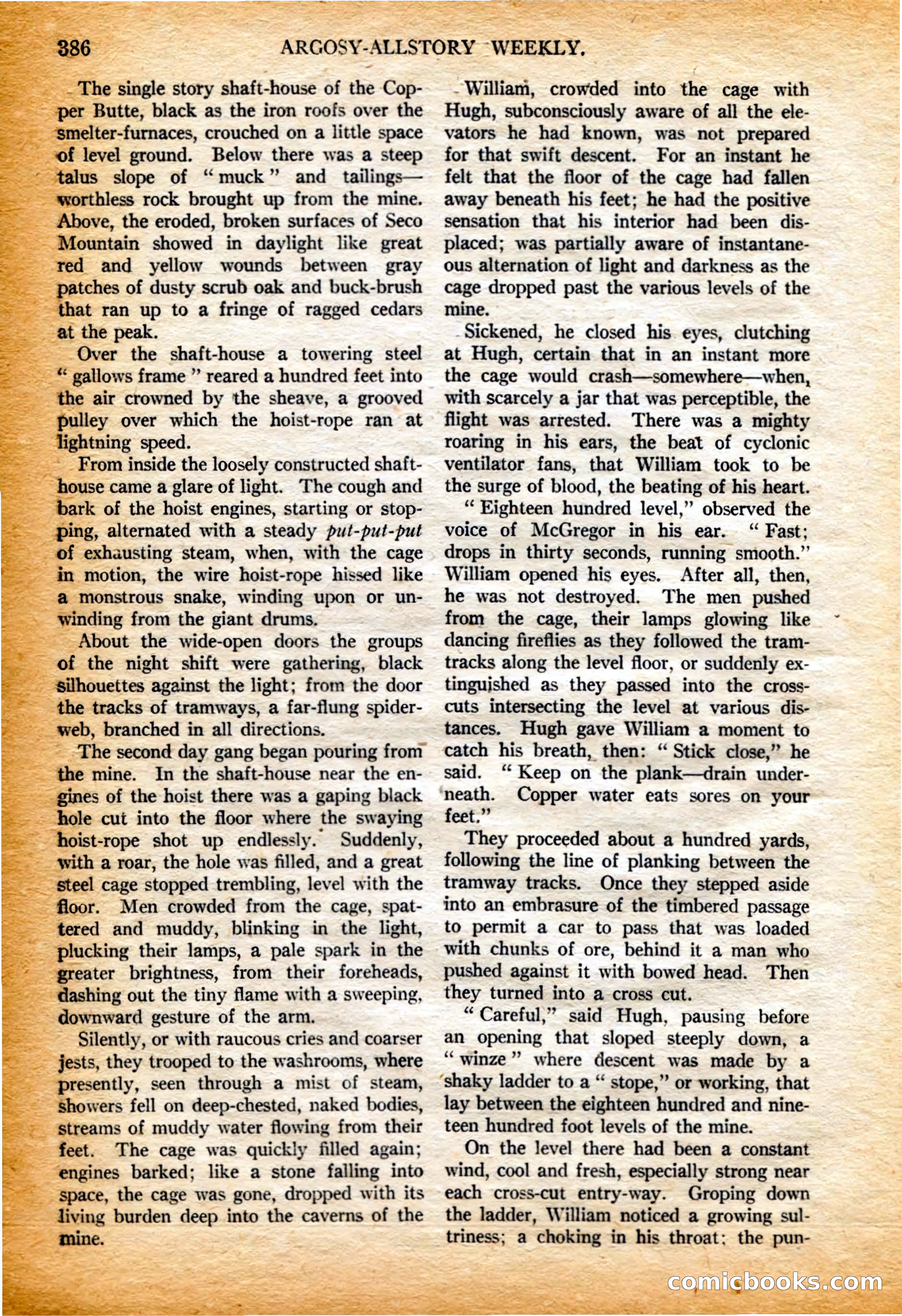 Argosy All-Story Weekly, 4 February 1922 — page 76 of 180