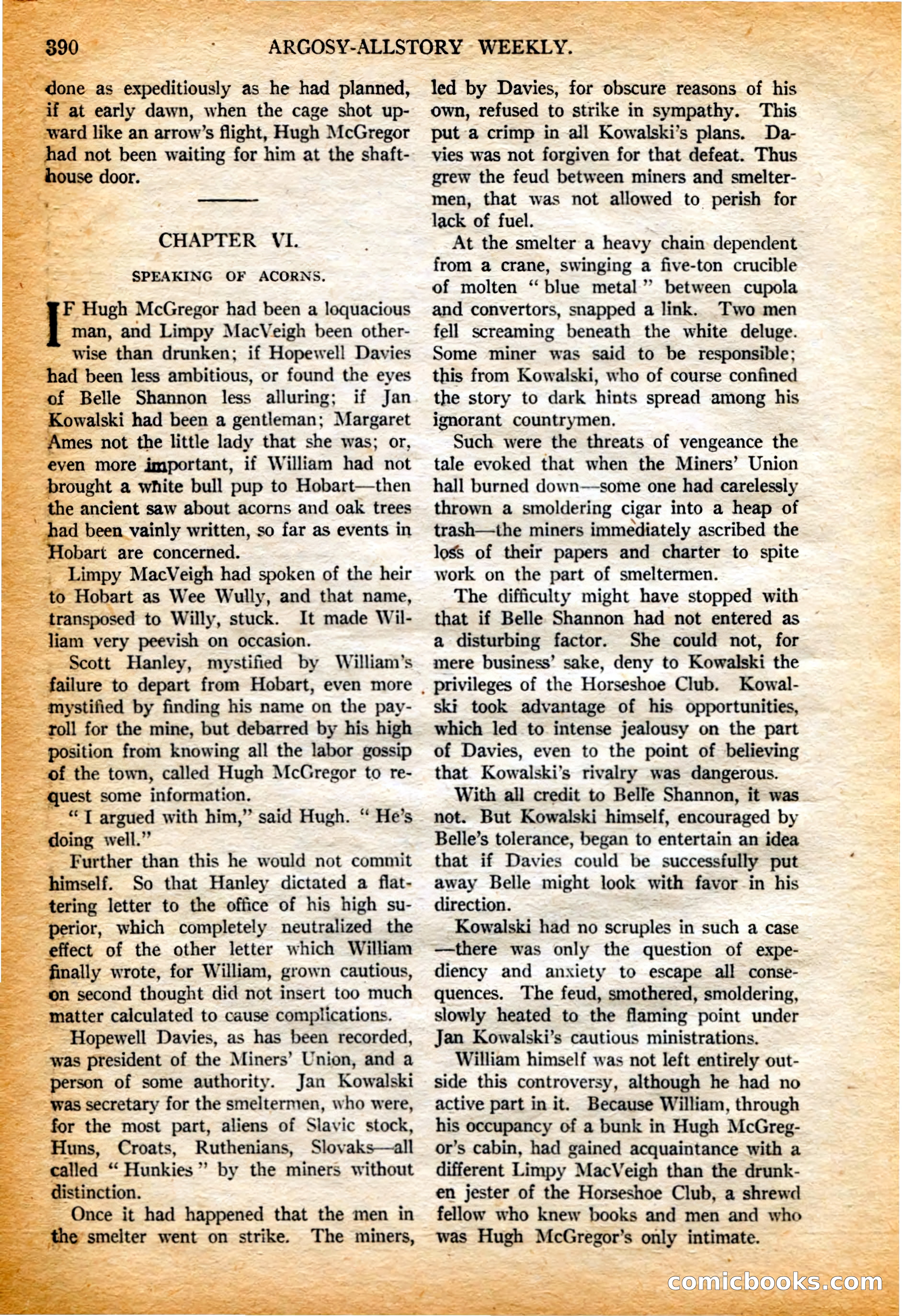 Argosy All-Story Weekly, 4 February 1922 — page 80 of 180