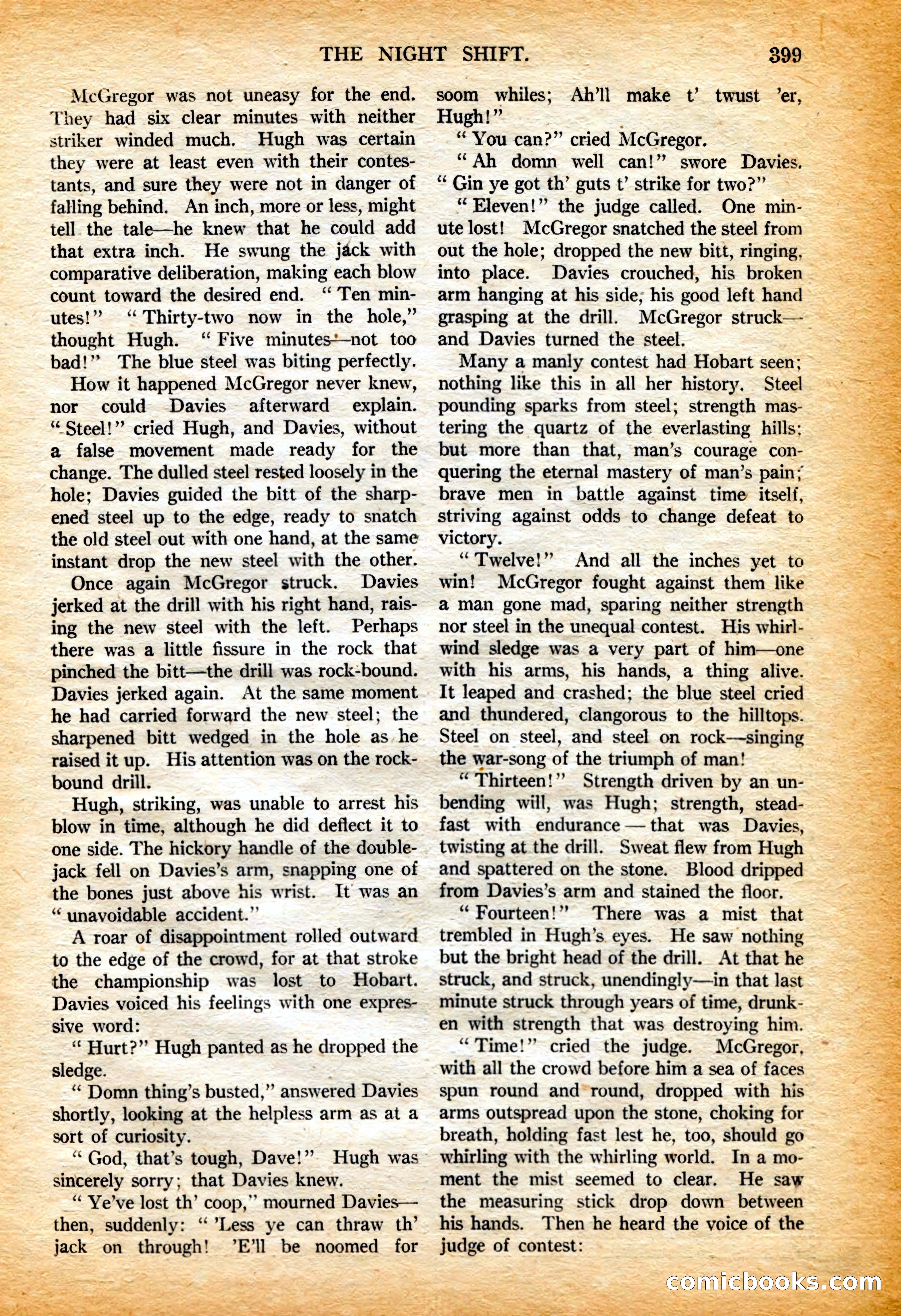 Argosy All-Story Weekly, 4 February 1922 — page 89 of 180