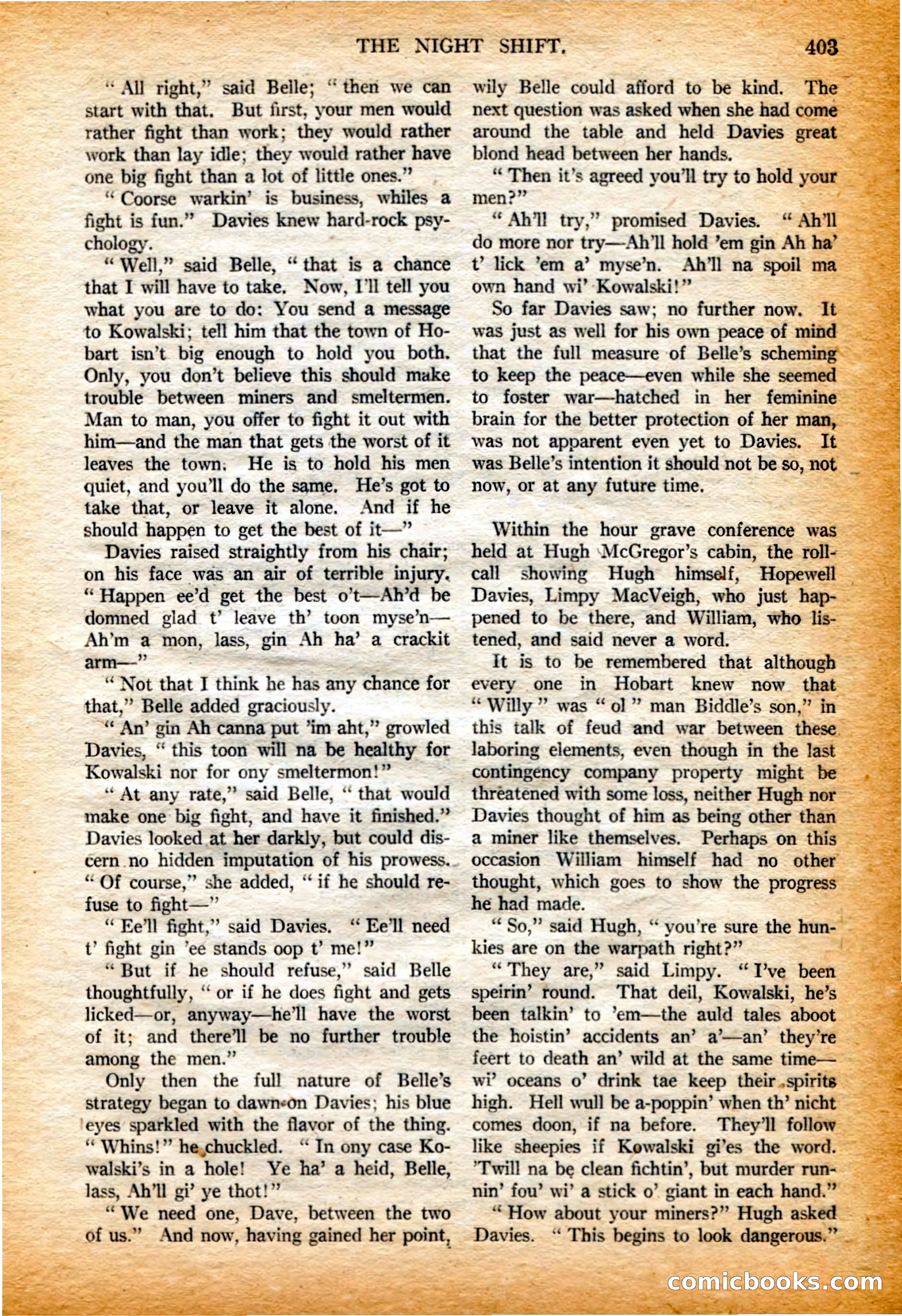 Argosy All-Story Weekly, 4 February 1922 — page 93 of 180